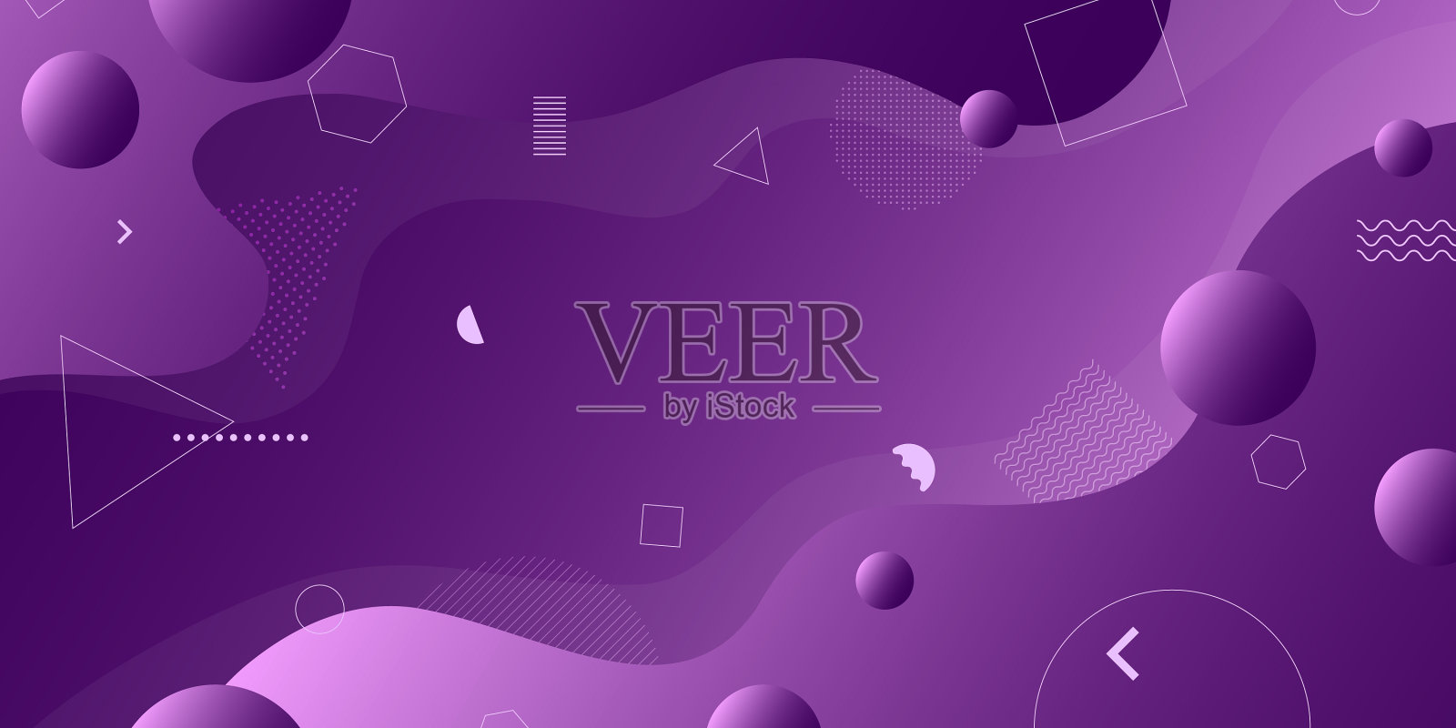 彩色背景与比例和插画图片素材