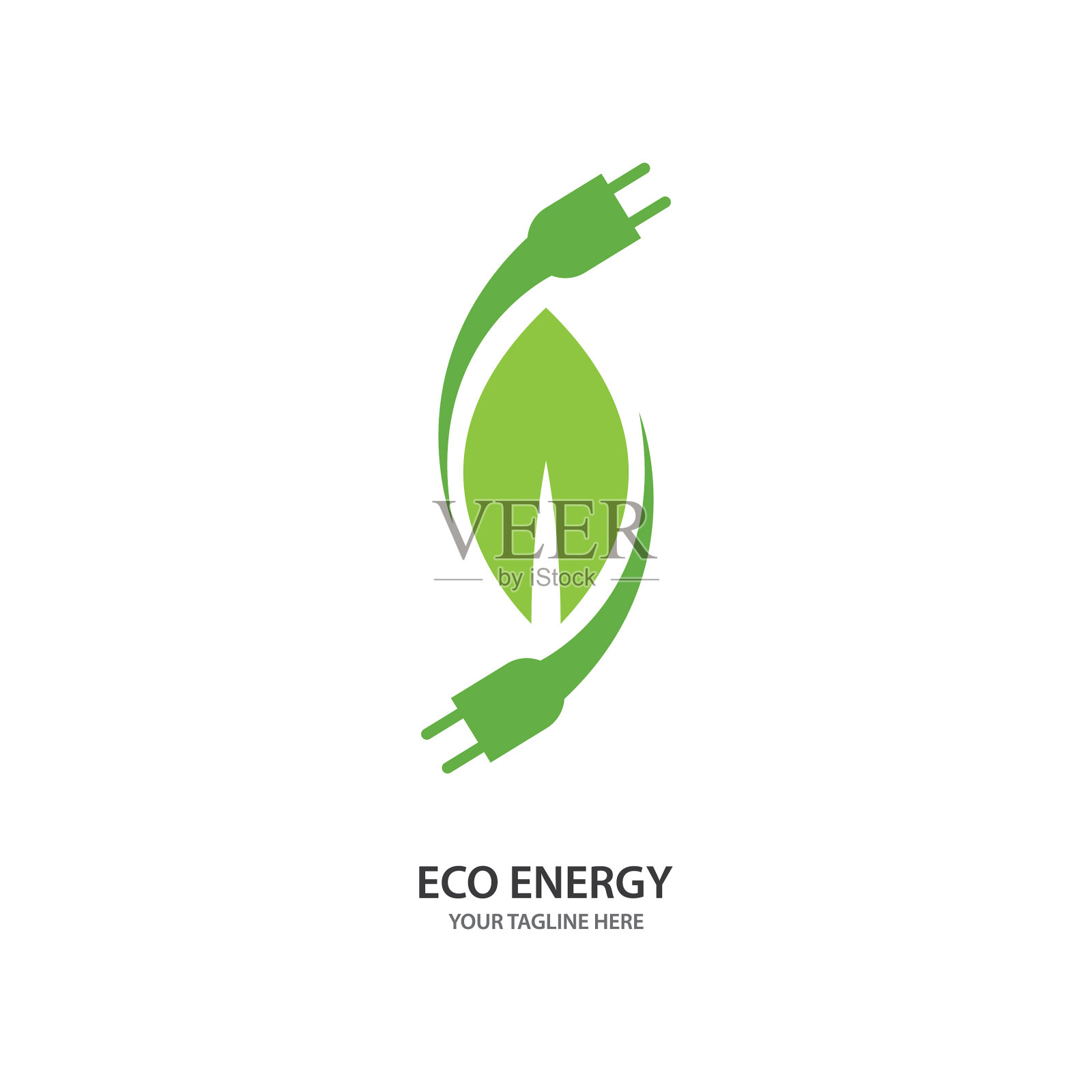 生态能源插画图片素材