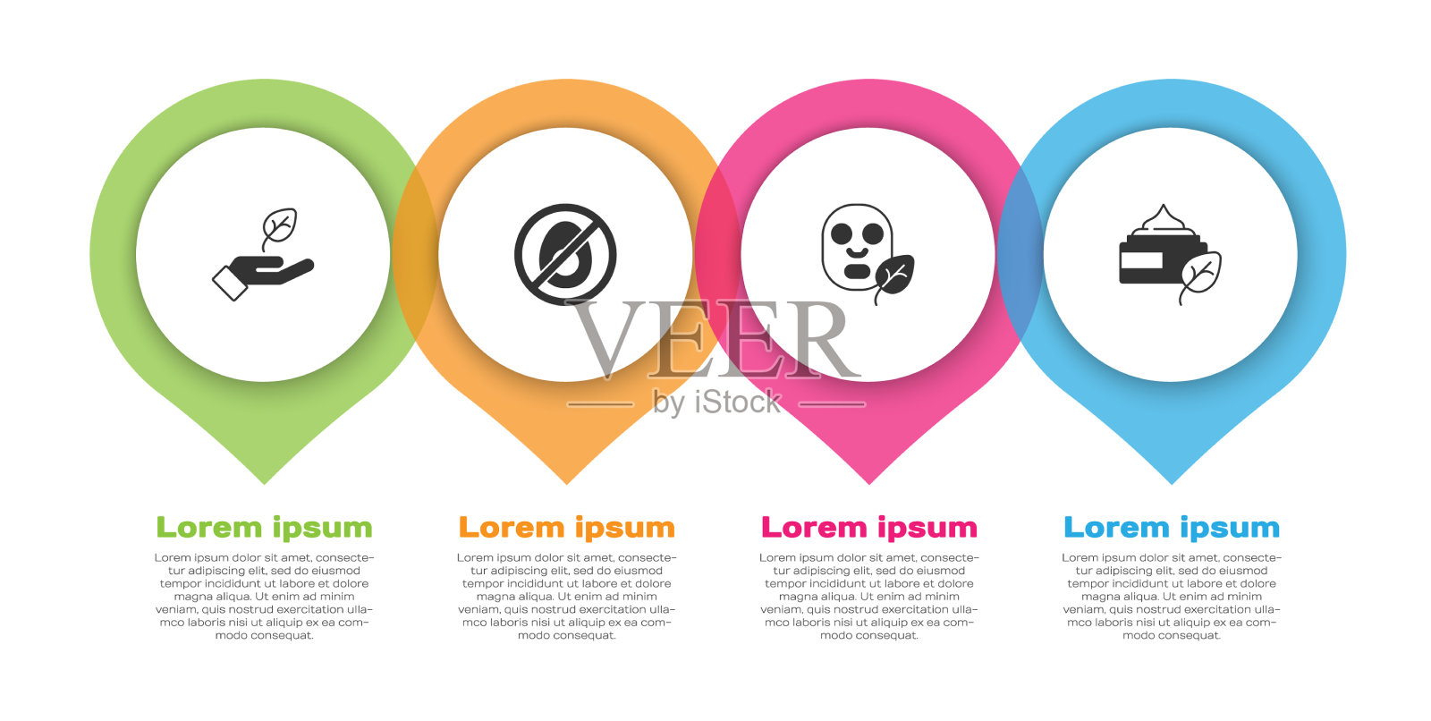 设厂在手无肉面膜面膜图标素材