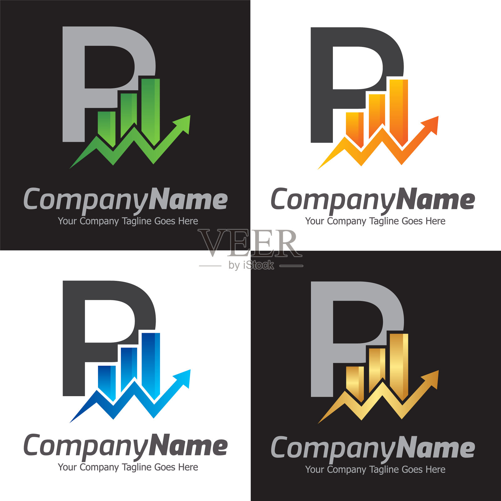 金融公司的标志图标素材