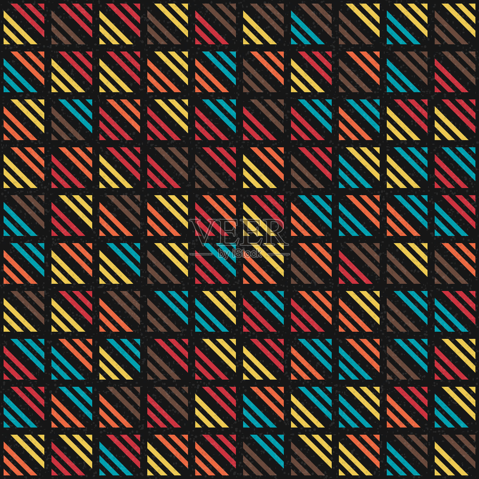 抽象几何图形生成计算艺术插图插画图片素材