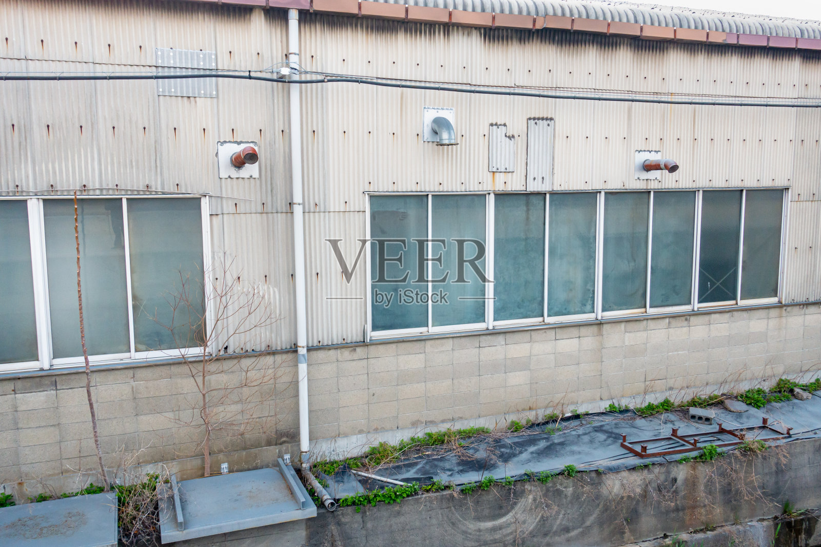 在日本拍摄的老工厂照片照片摄影图片