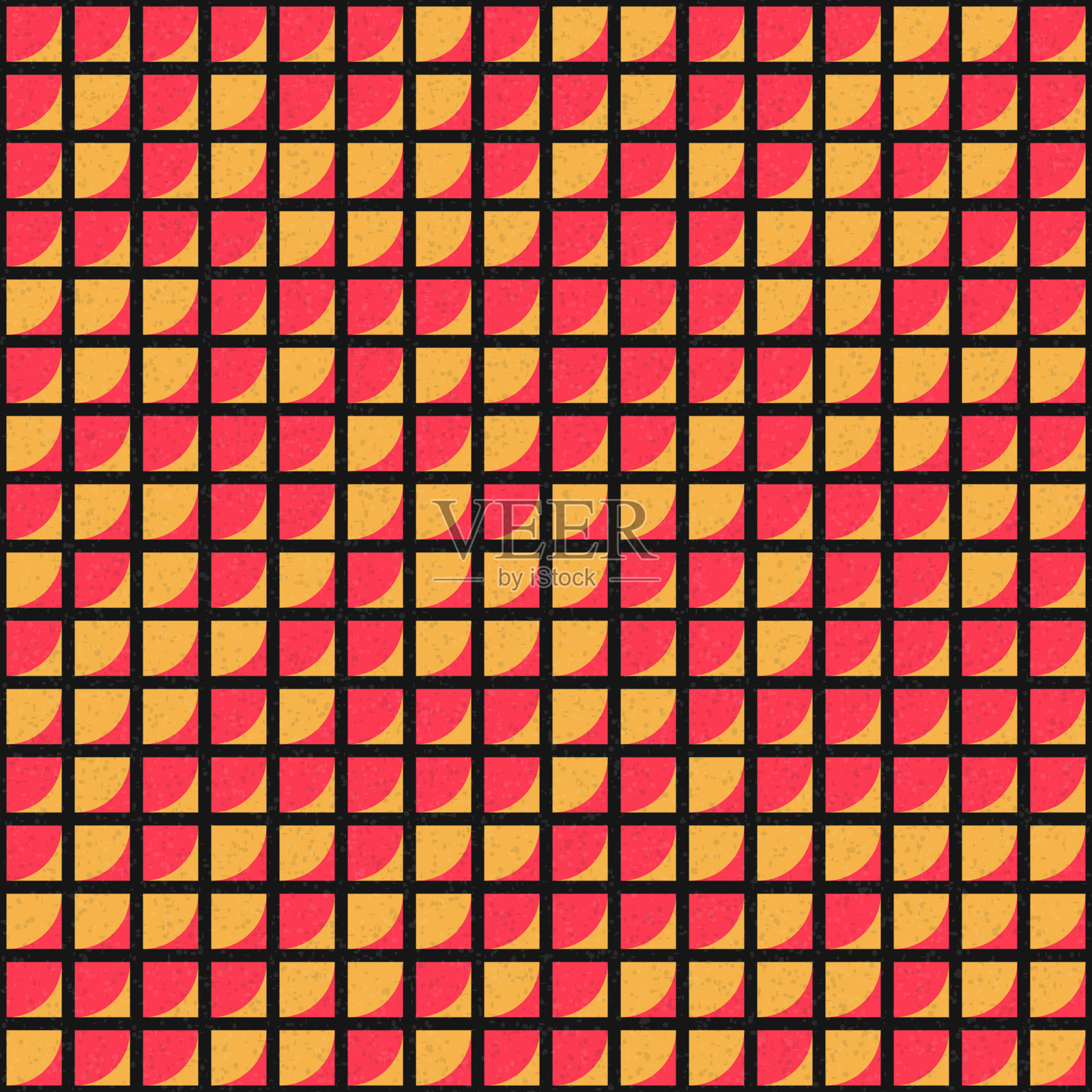 抽象几何图形生成计算艺术插图插画图片素材