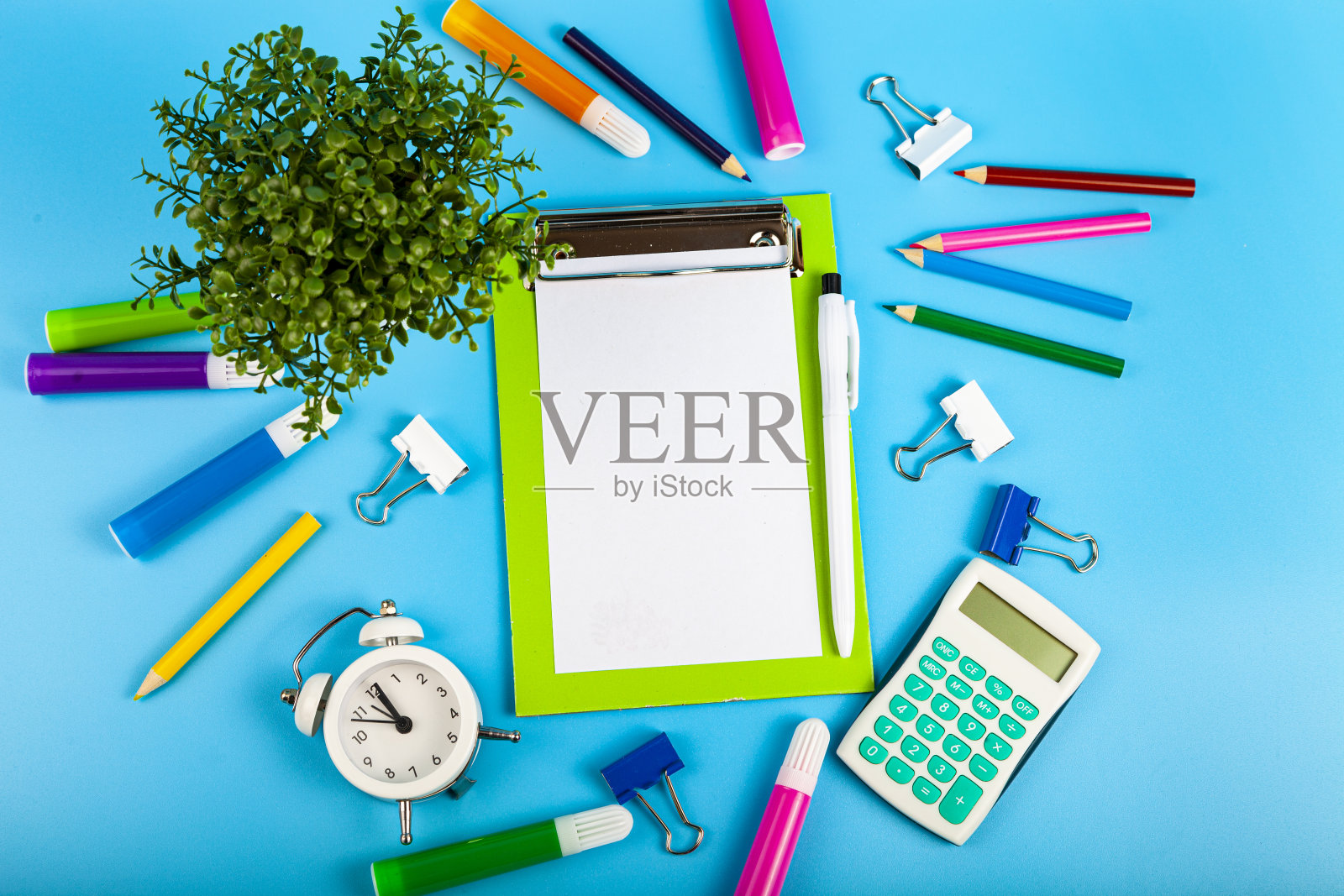 学校或办公室用文具照片摄影图片