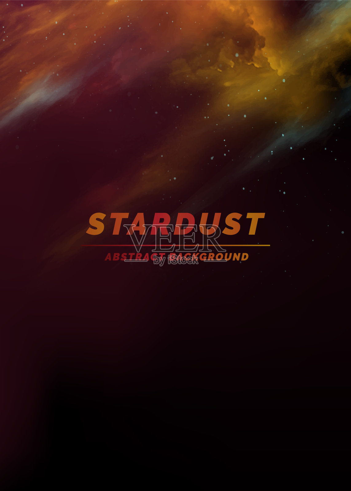 外太空背景插画图片素材