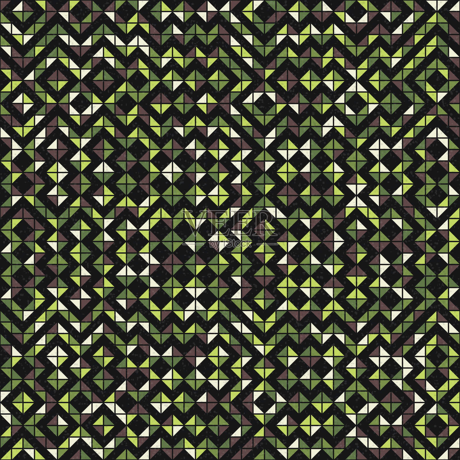 抽象几何图形生成计算艺术插图插画图片素材