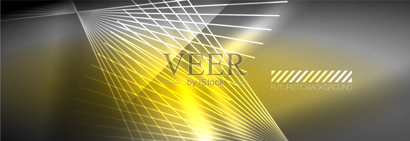 霓虹灯动态光束抽象壁纸插画图片素材