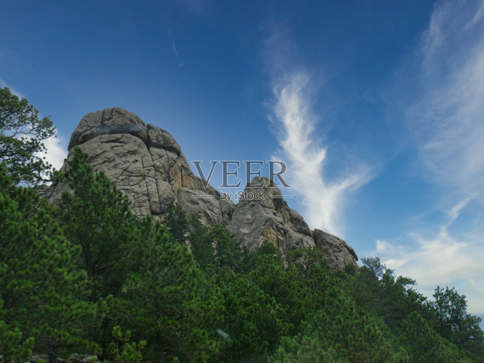 南达科塔州的地质和岩层照片摄影图片