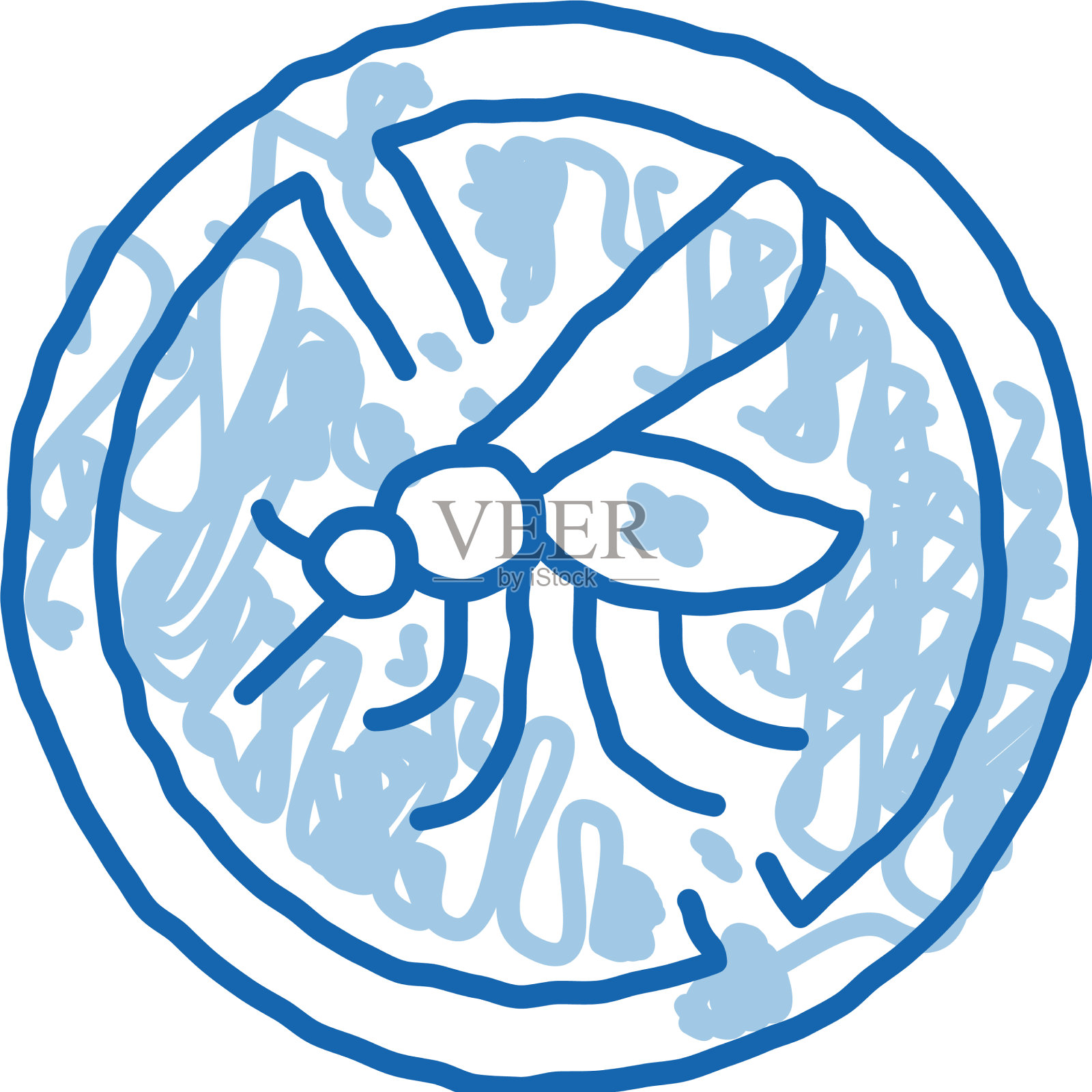 防蚊涂鸦图标手绘设计元素图片