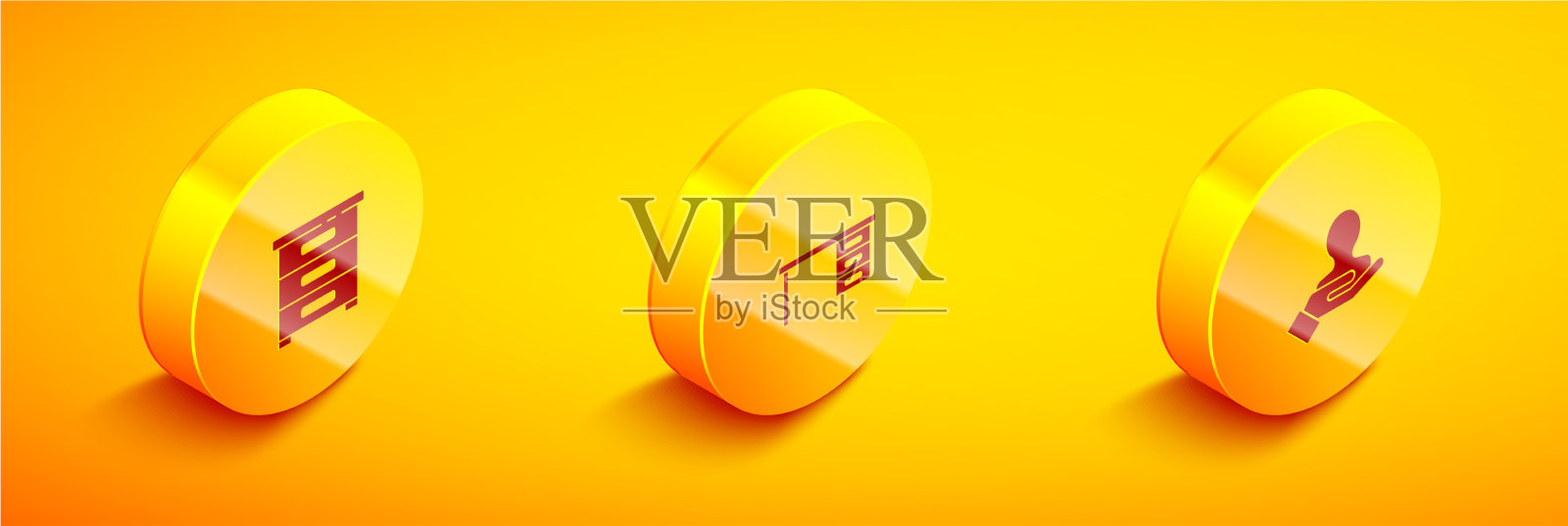 设置等距抽屉和文件,办公桌图标素材