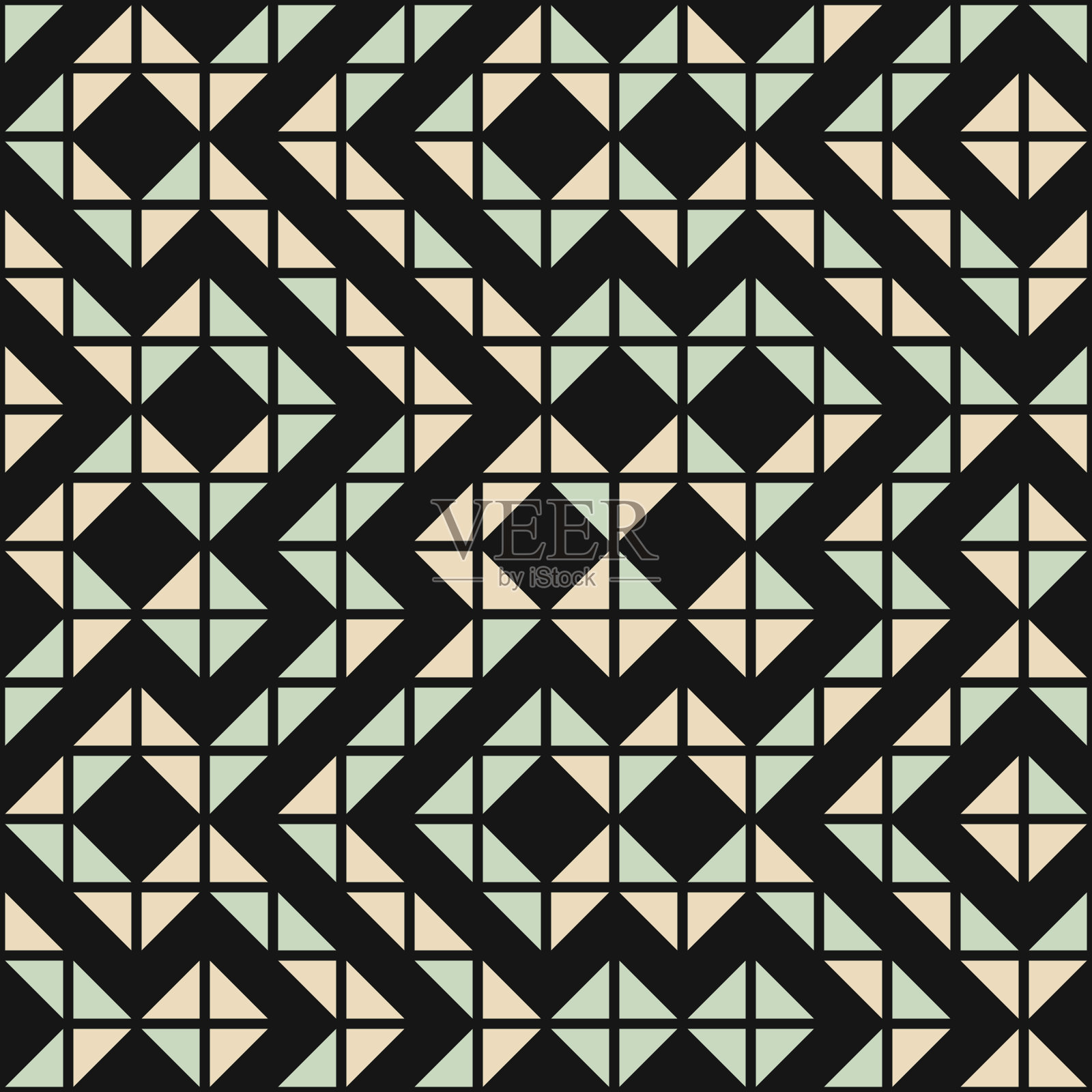 抽象几何图形生成计算艺术插图插画图片素材