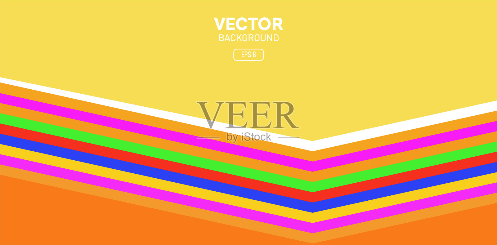 色彩斑斓的模板插画图片素材