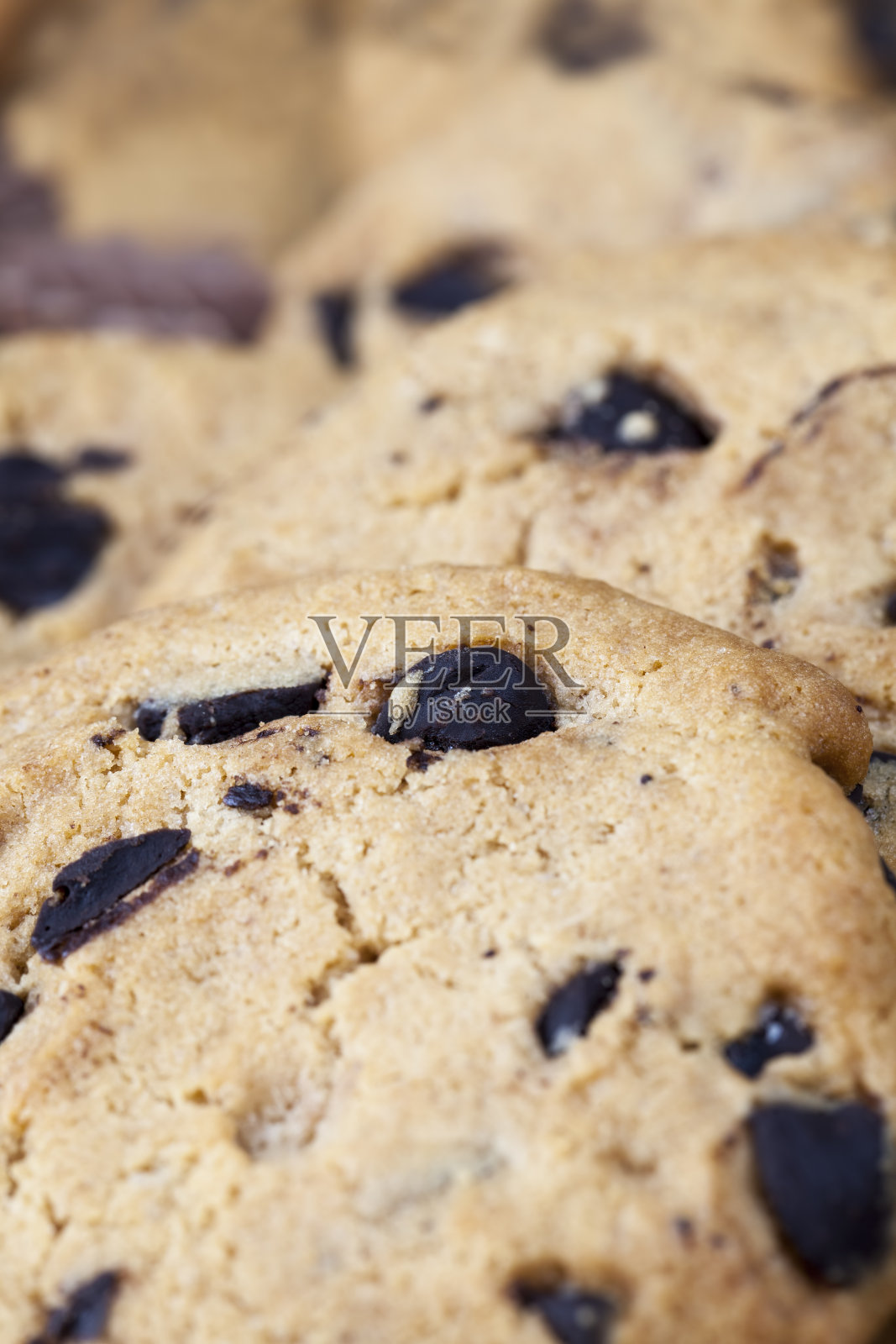 面粉曲奇和巧克力照片摄影图片