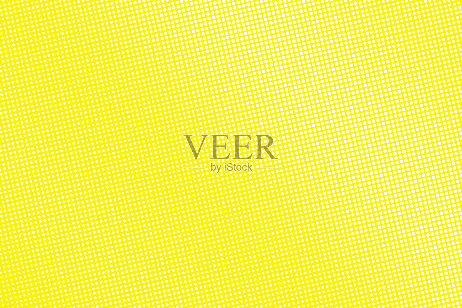 黄色和白色点半色调矢量背景。微妙的半色调数字纹理。褪了色的点缀梯度插画图片素材