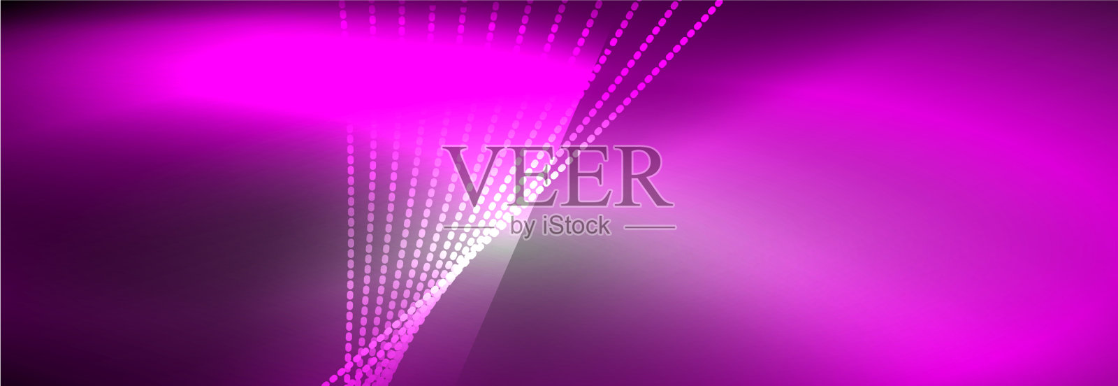 霓虹灯闪亮的色彩背景与光发光插画图片素材