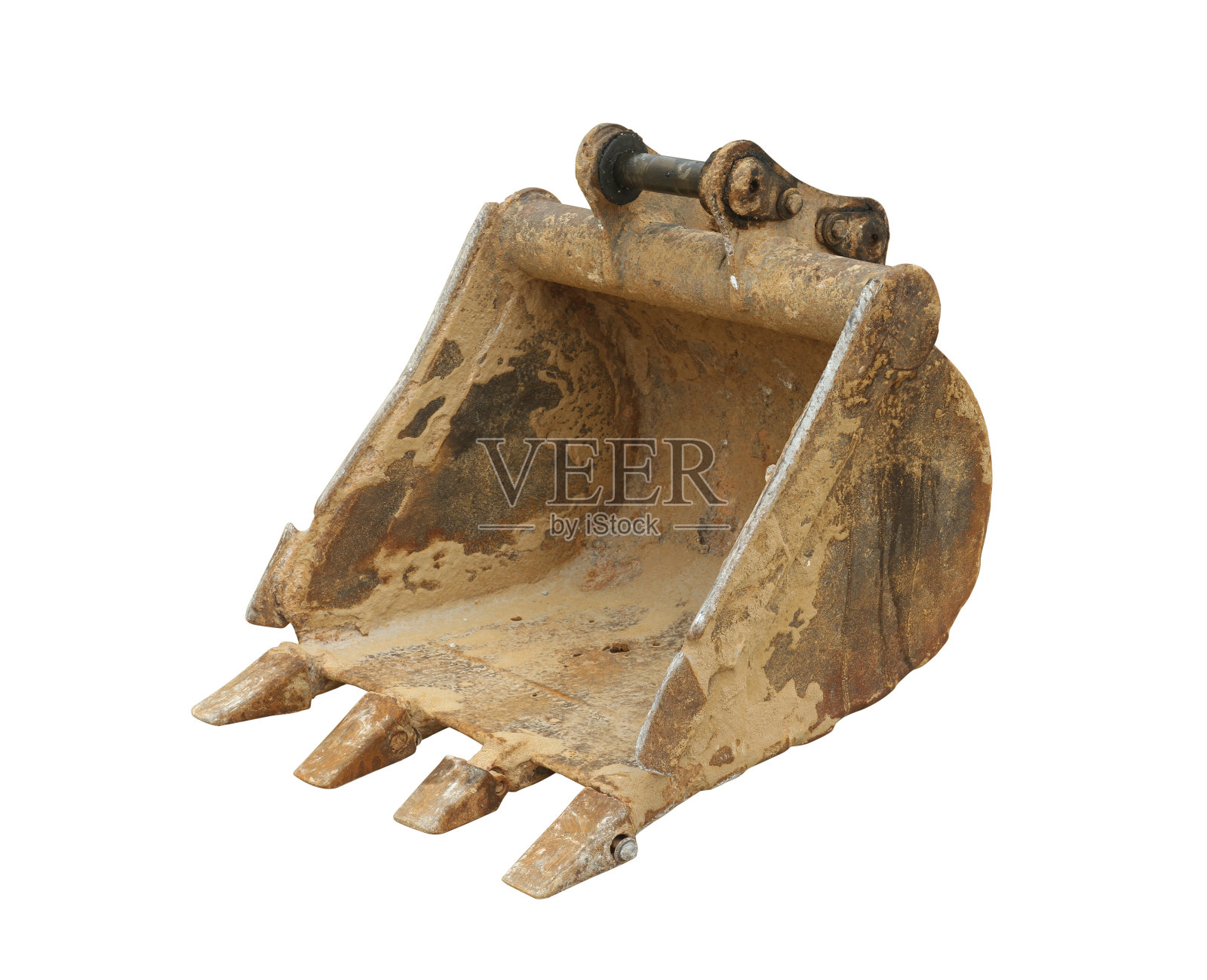 反铲铲斗照片摄影图片