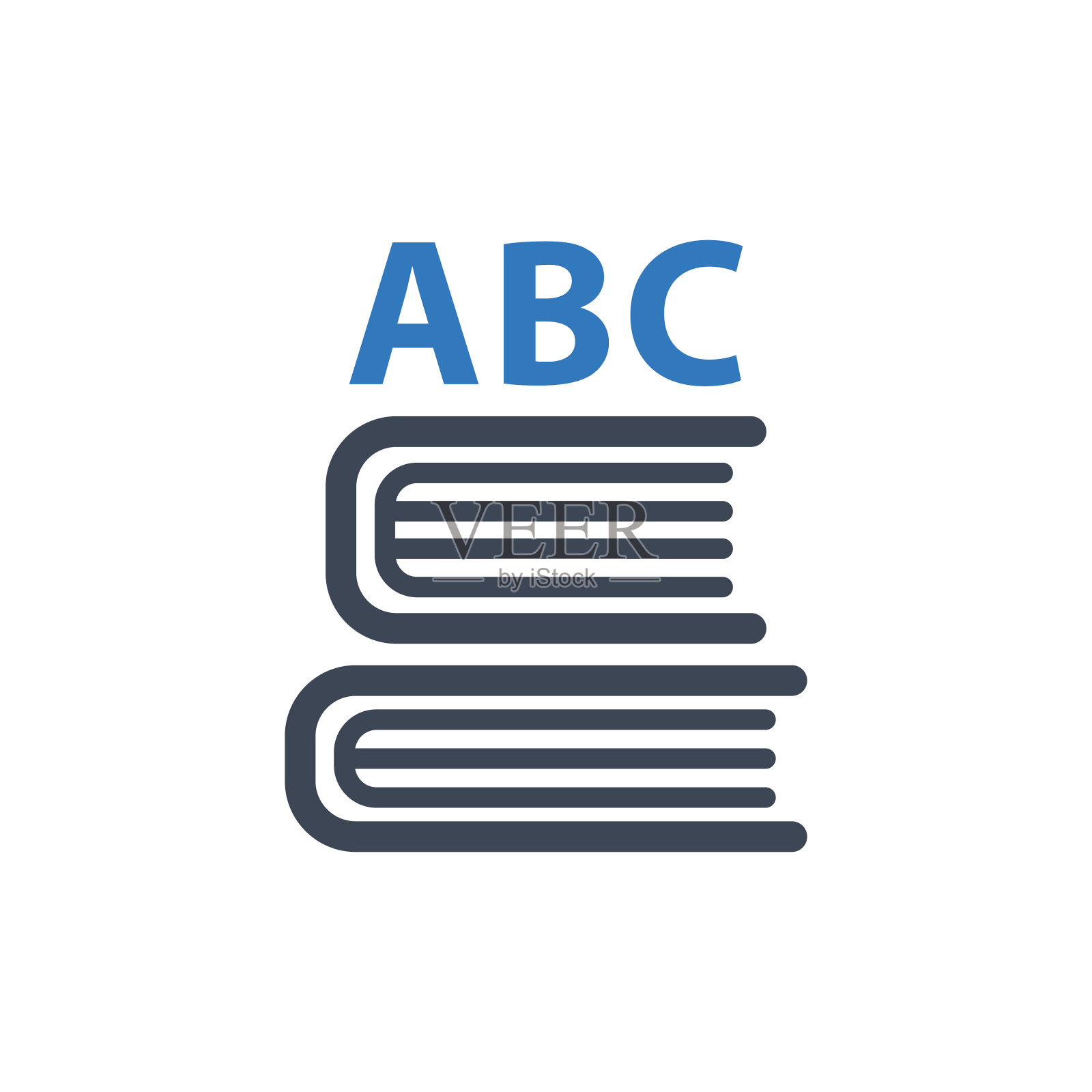 图书馆的书的图标图标素材