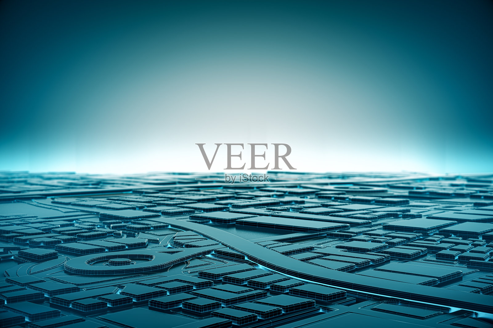 抽象未来黑暗和线三维城市地图导航针定位器。导航、定位路线、旅游规划和未来旅游的技术理念。3 d演示。照片摄影图片