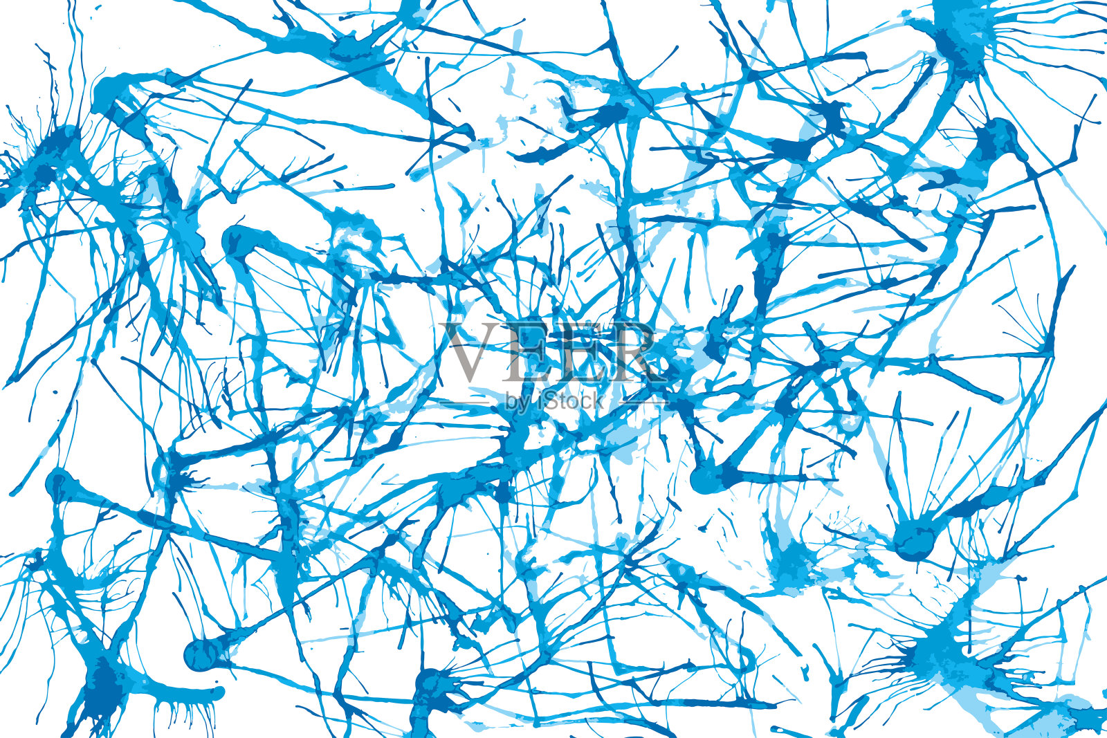 水彩的屁股。Eps10矢量图例。手绘。插画图片素材