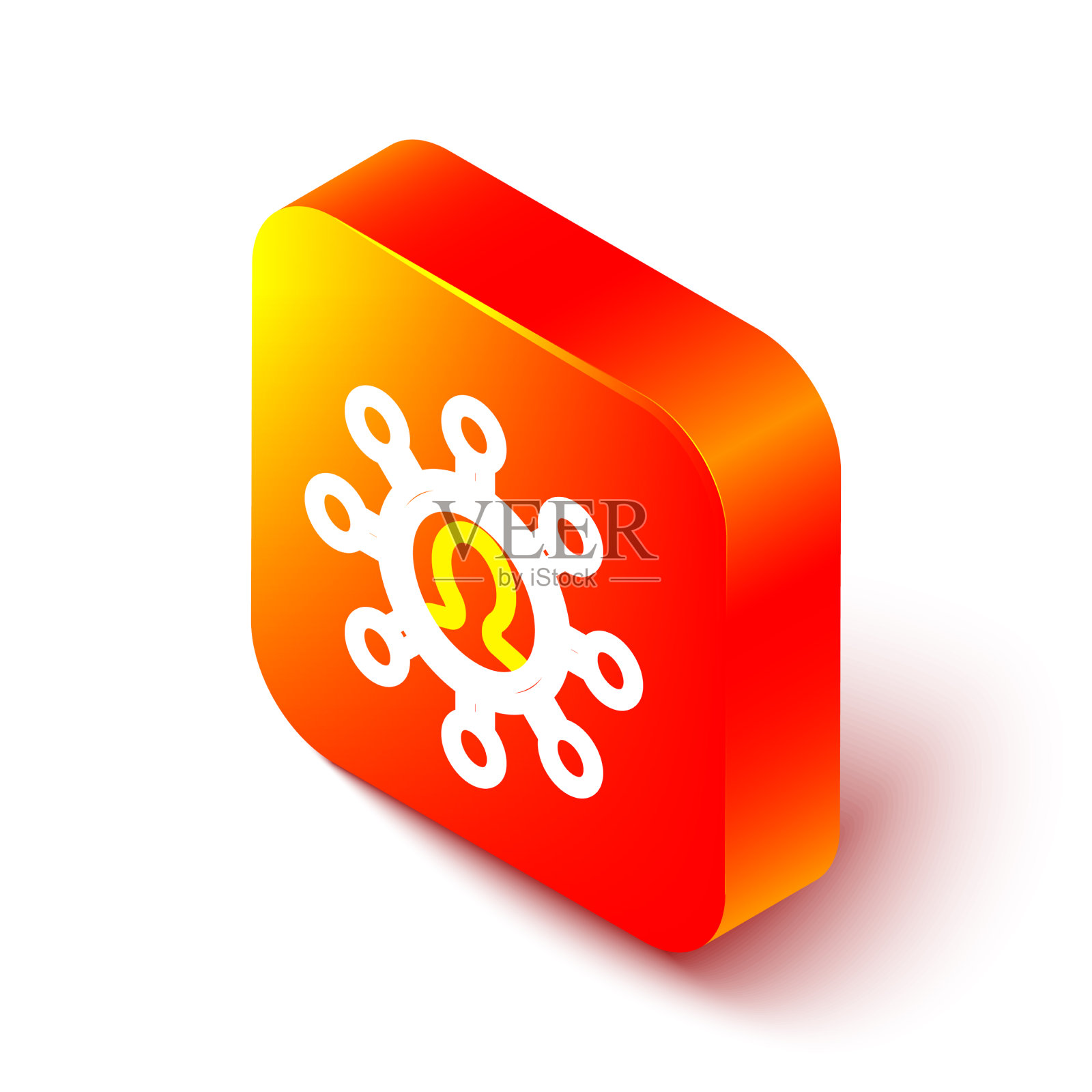 等距线业务网络和通信图标素材