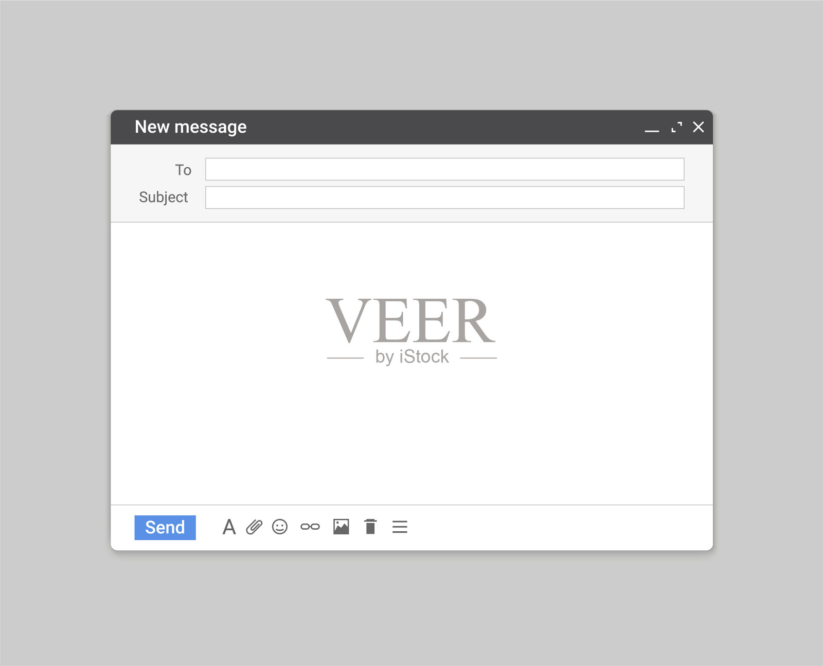 电子邮件模板邮件模型窗口浏览器空白设计模板素材