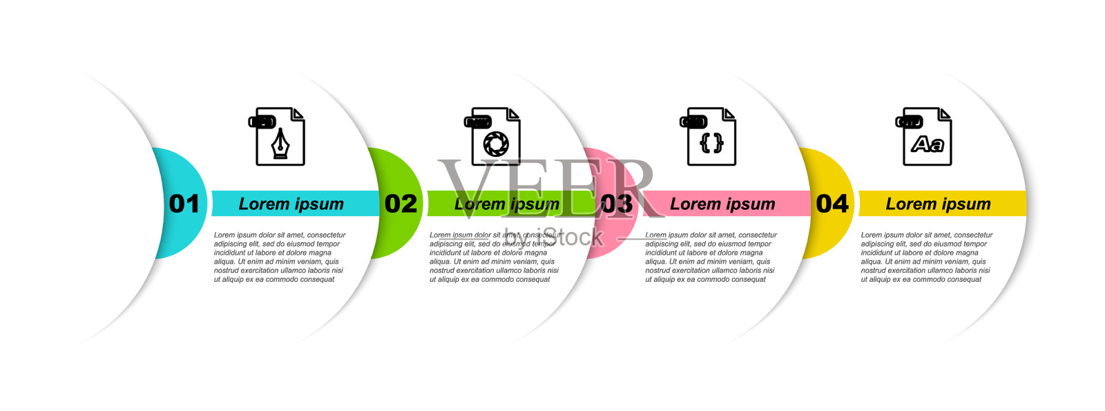 设置行eps文件文件原始的CSS和otf插画图片素材