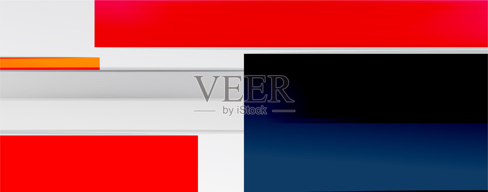 多色线条背景设计模板插画图片素材