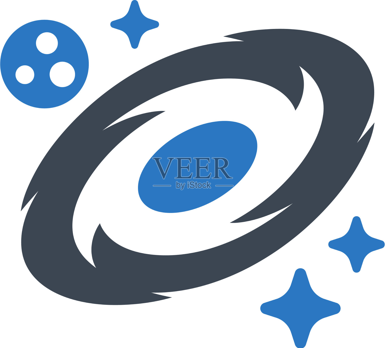 天文学图标设计元素图片