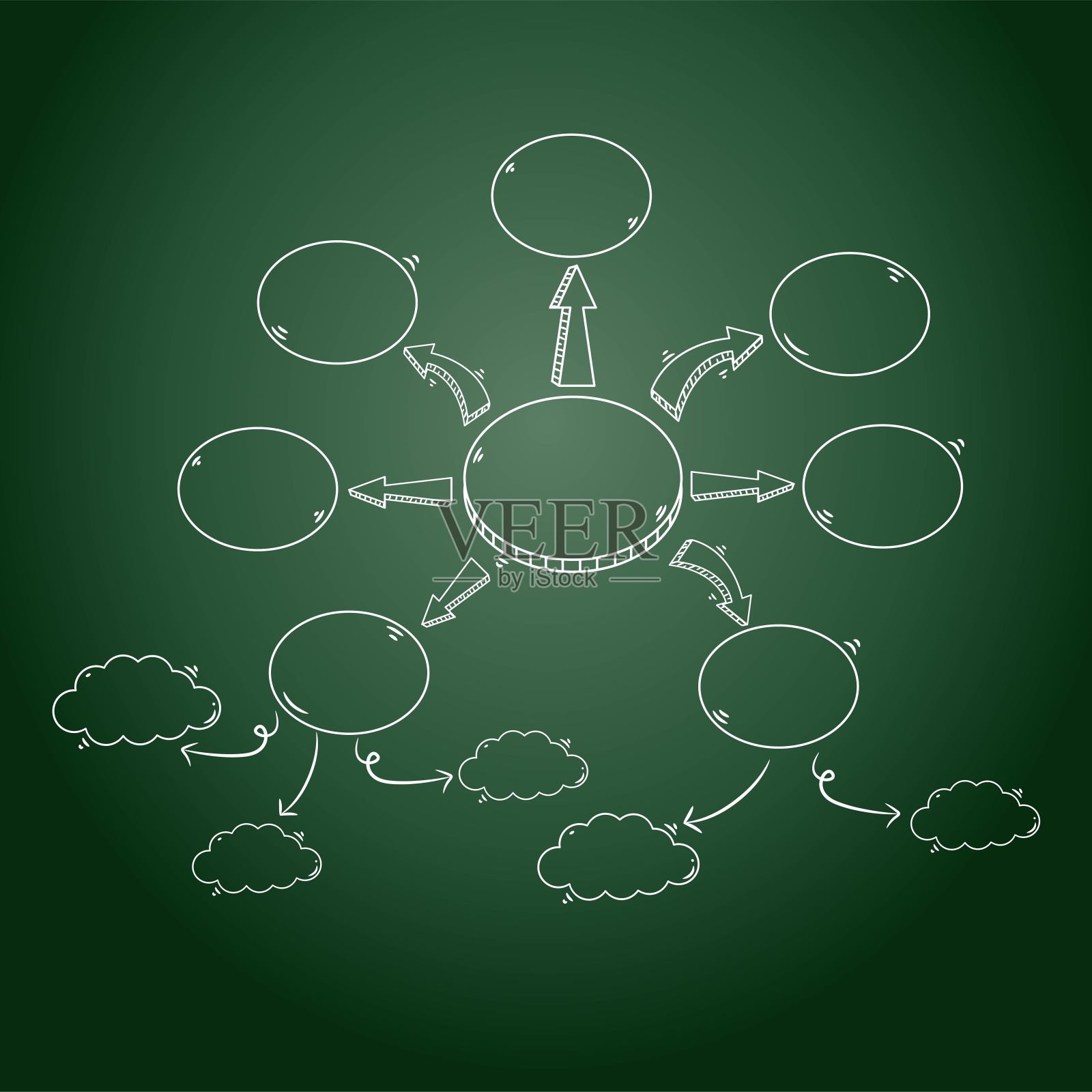 流程图,草图,思维导图,矢量设计插画图片素材