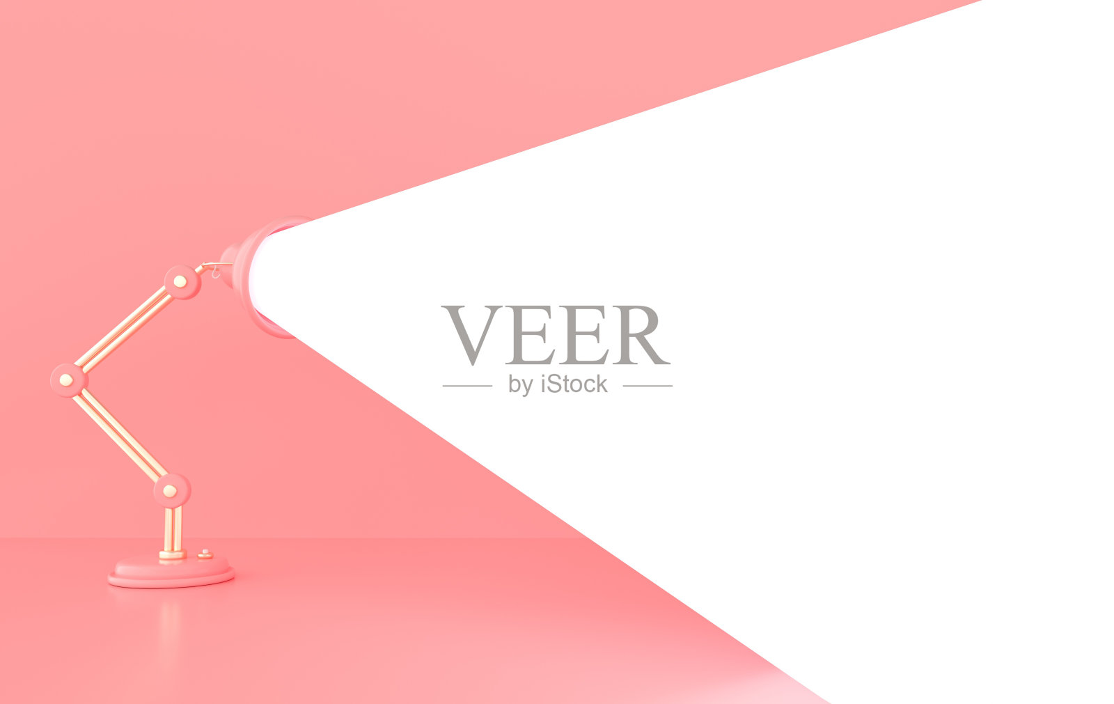 带有灯光的广告海报,带有文字空间的3d渲染插图照片摄影图片