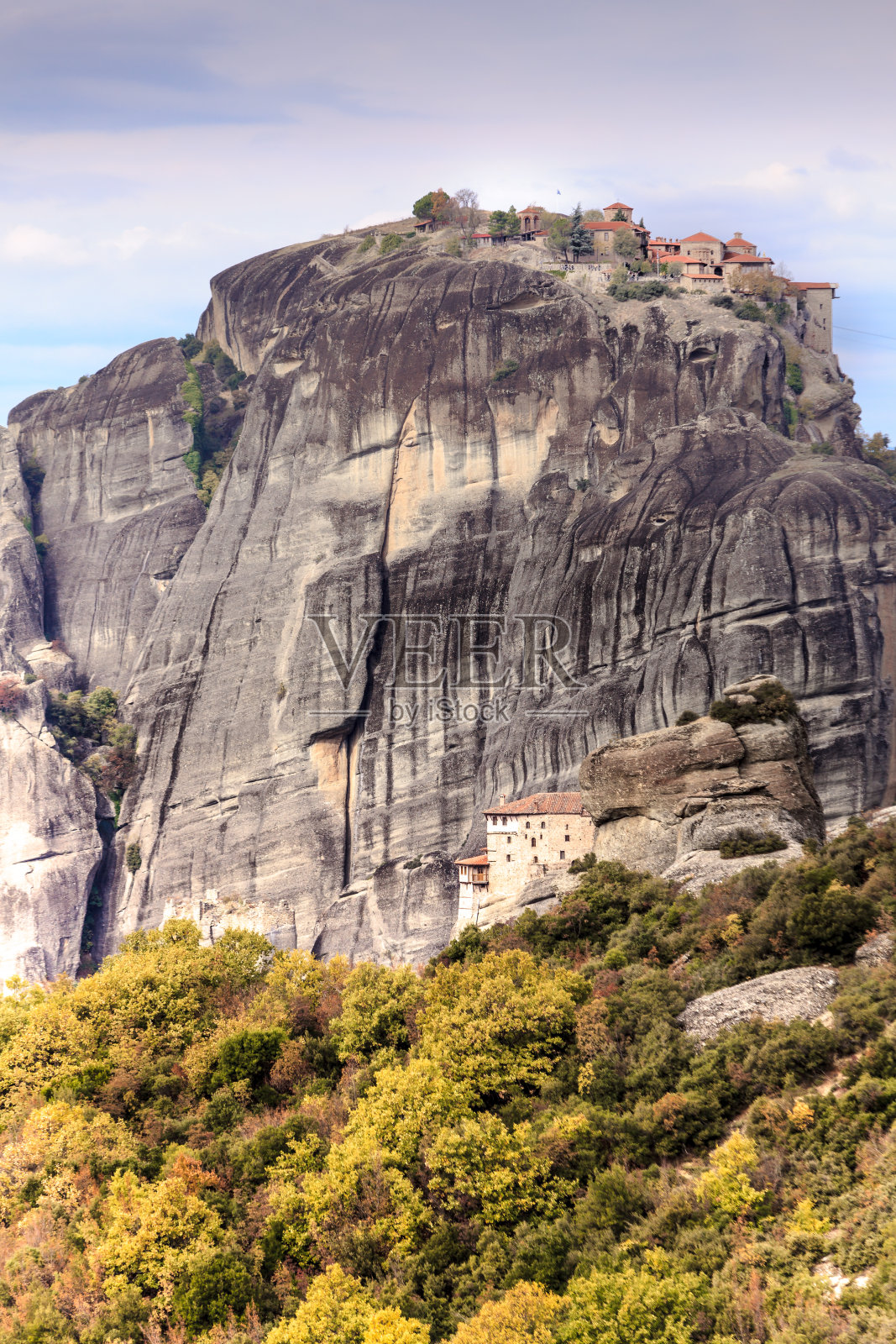 希腊迈泰奥拉的修道院照片摄影图片