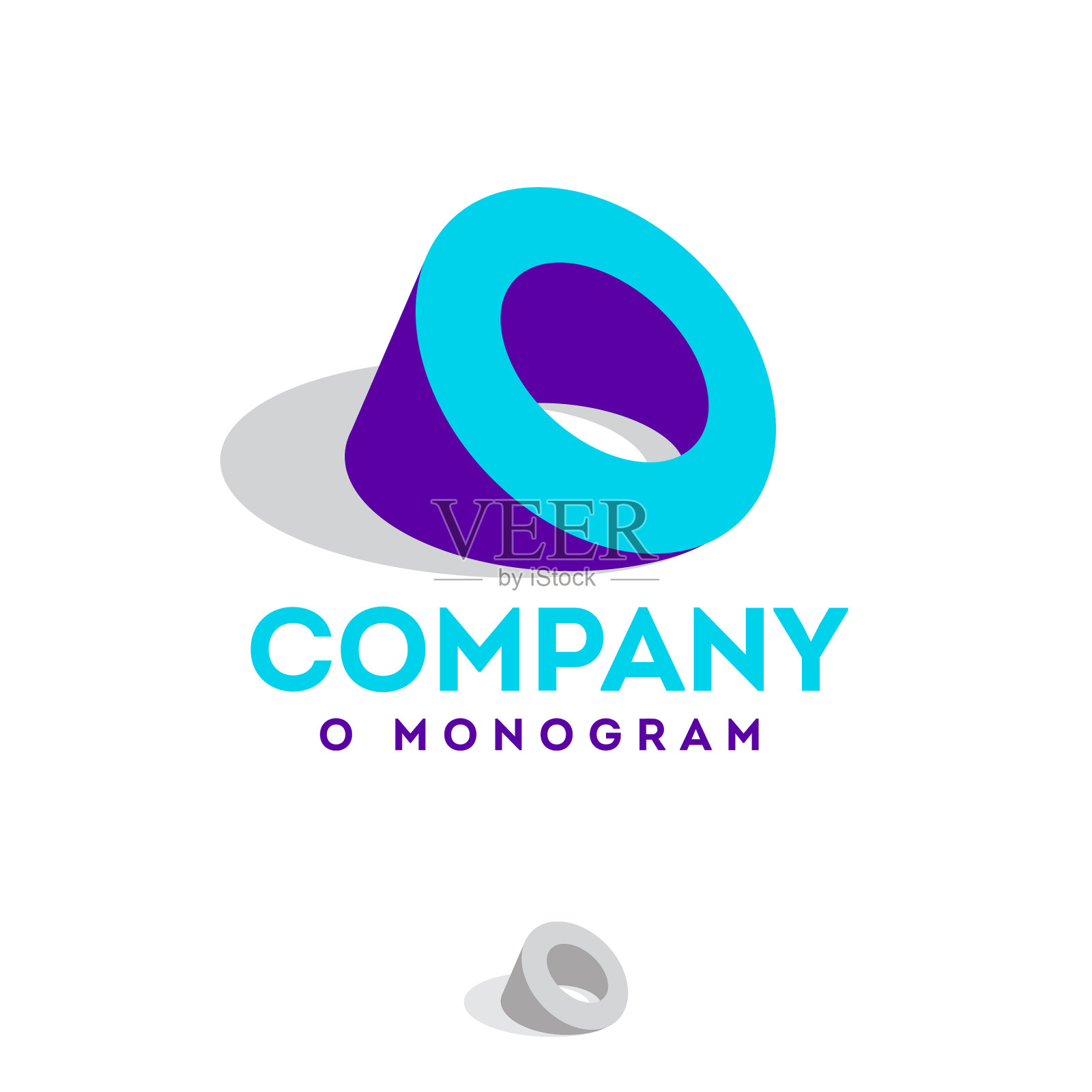 字母o作为件管圈工业管厂插画图片素材