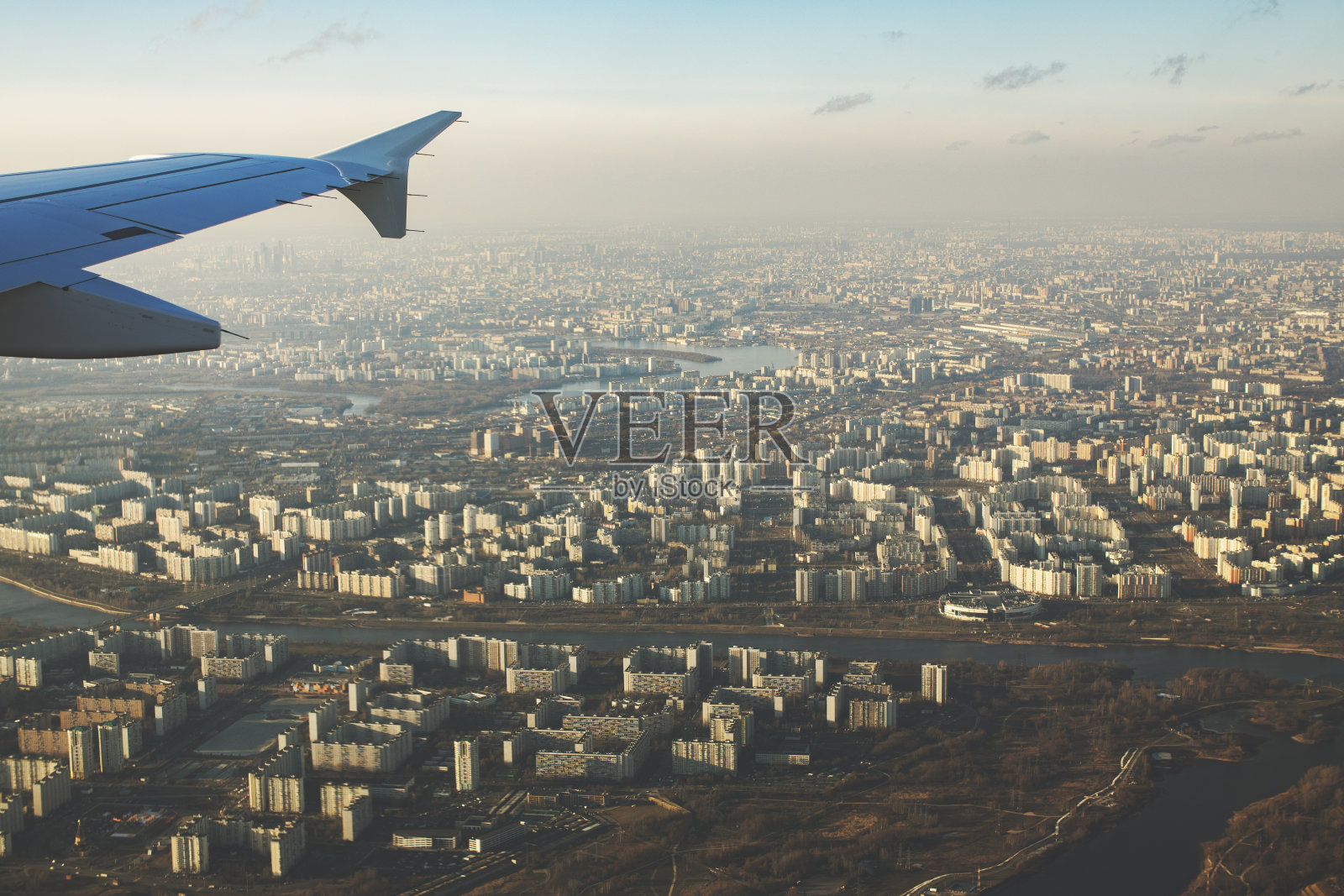 飞机机翼照片摄影图片