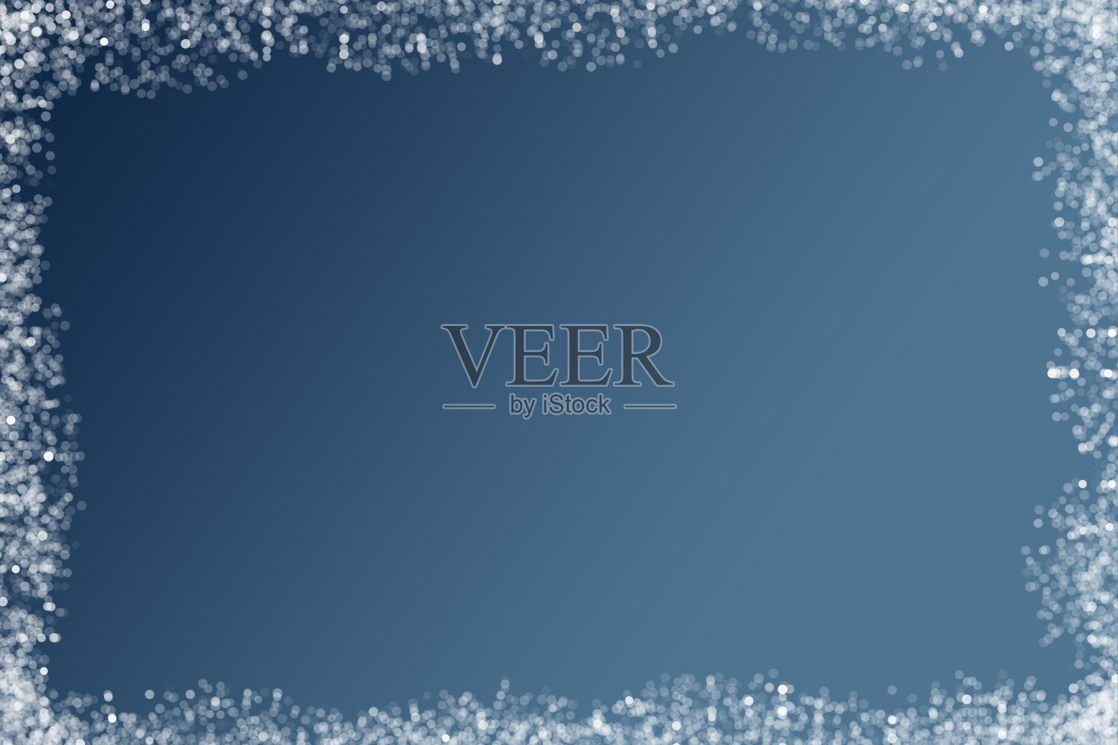 圣诞蓝色渐变背景。说明股票的背景。照片摄影图片