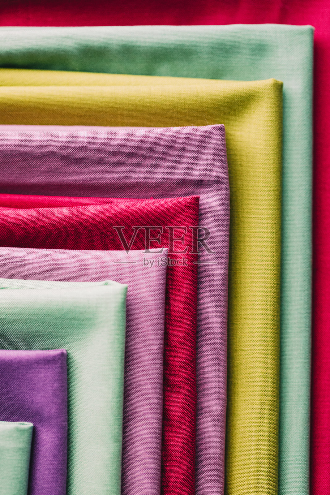 颜色的面料照片摄影图片