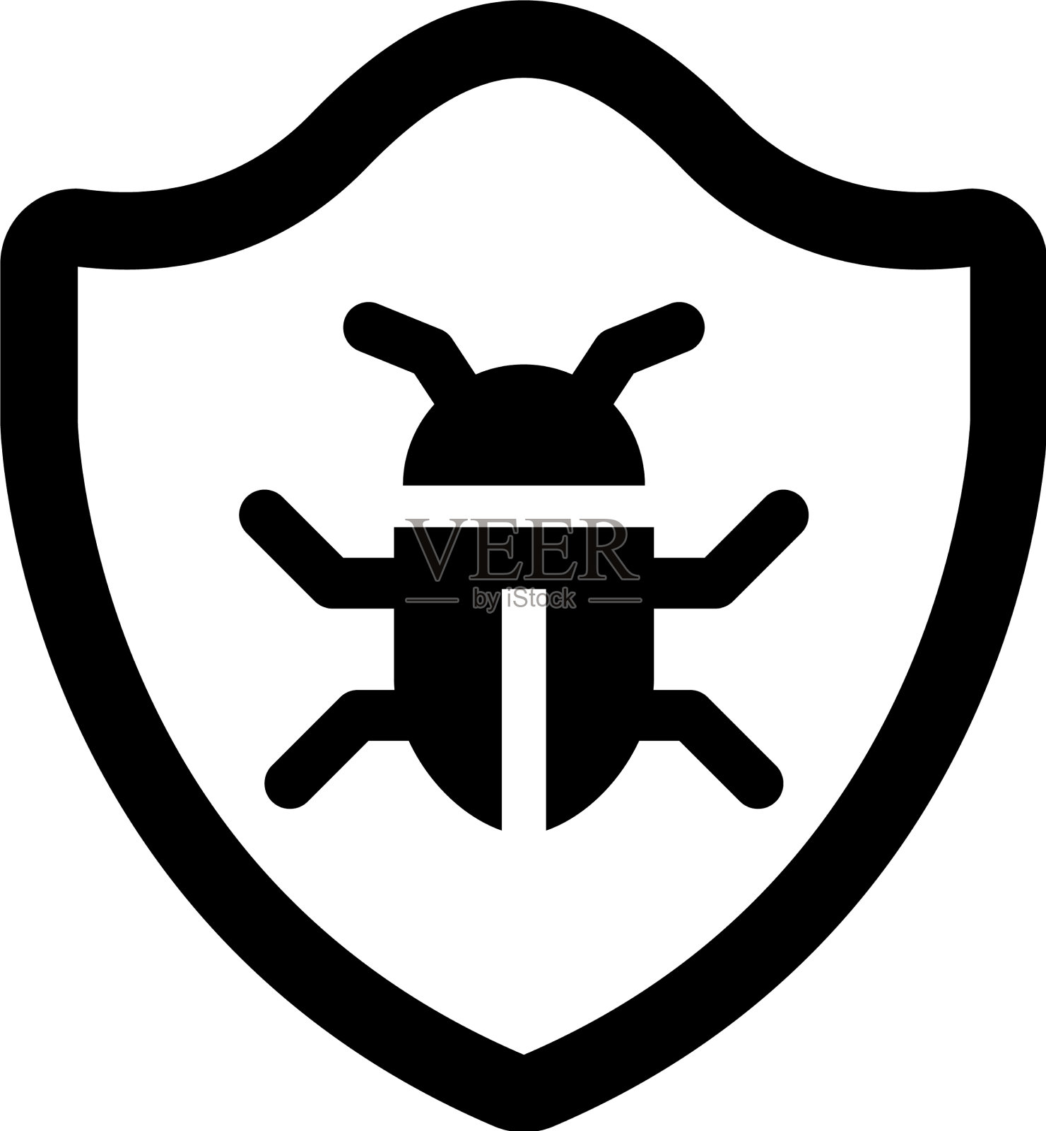 防病毒图标eps文件图标素材