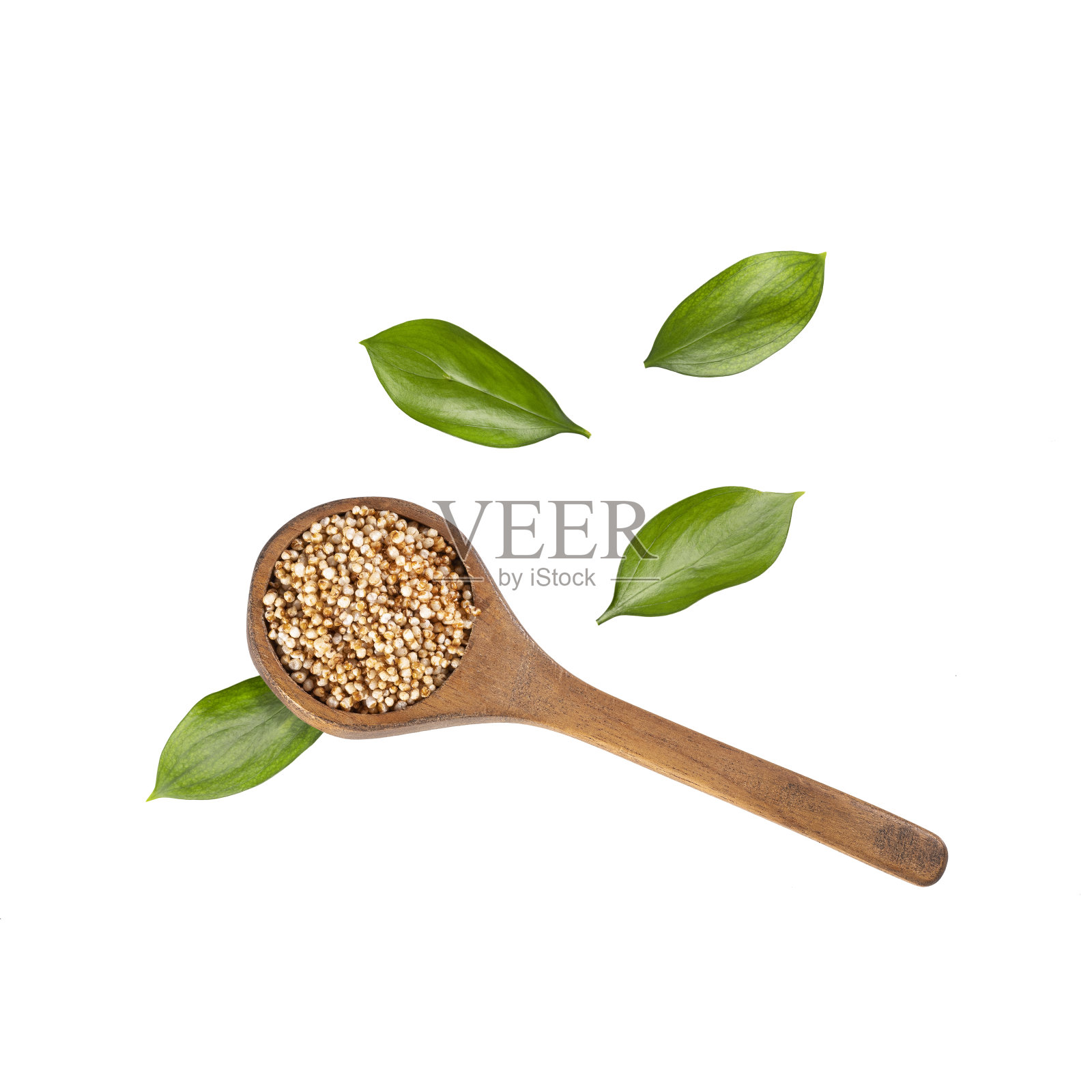 爆苋菜粒-苋菜。健康的食物照片摄影图片