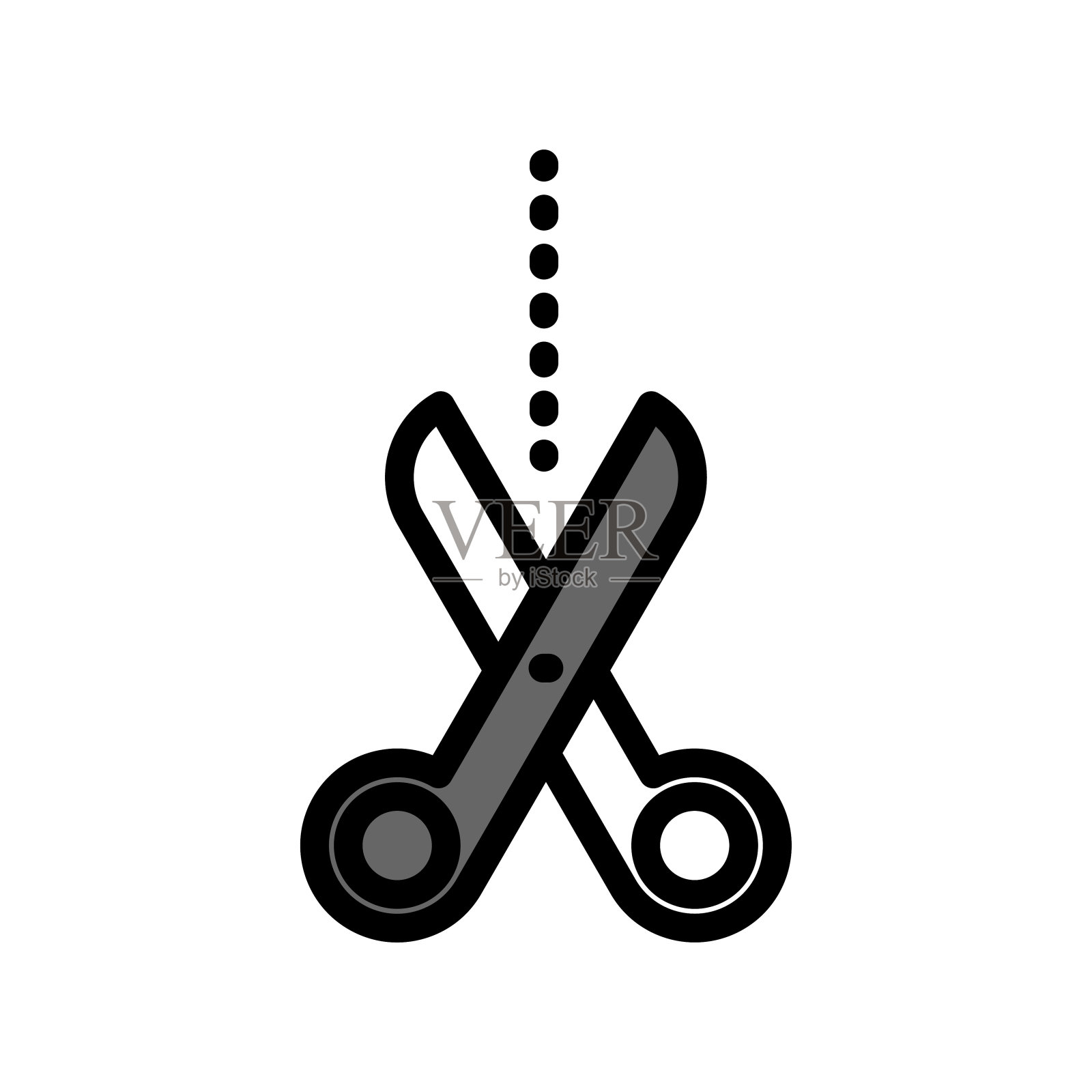 剪刀设计元素图片