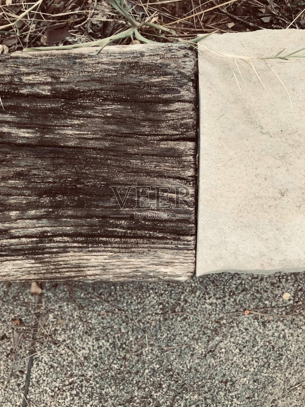 木头和石头照片摄影图片