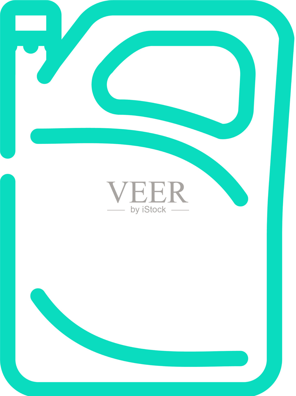 半刚性塑料包装彩色图标设计元素图片