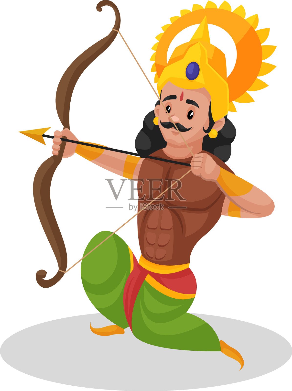 阿诸那卡通人物设计元素图片