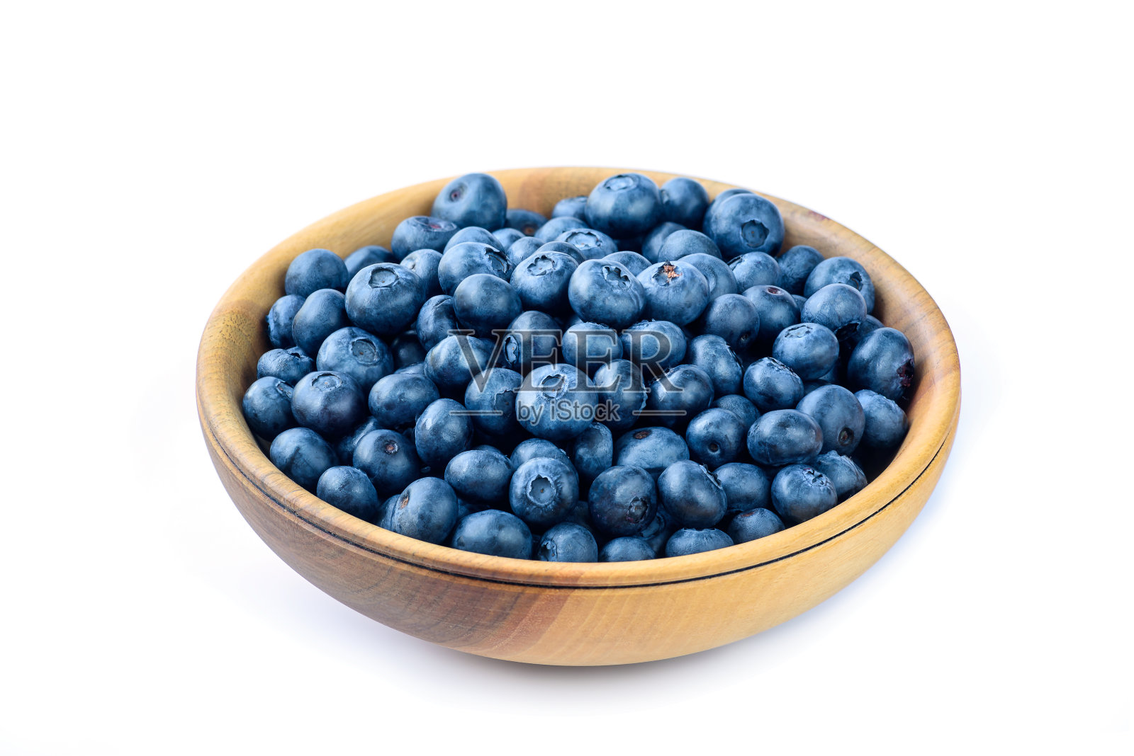 木碗里的新鲜蓝莓照片摄影图片