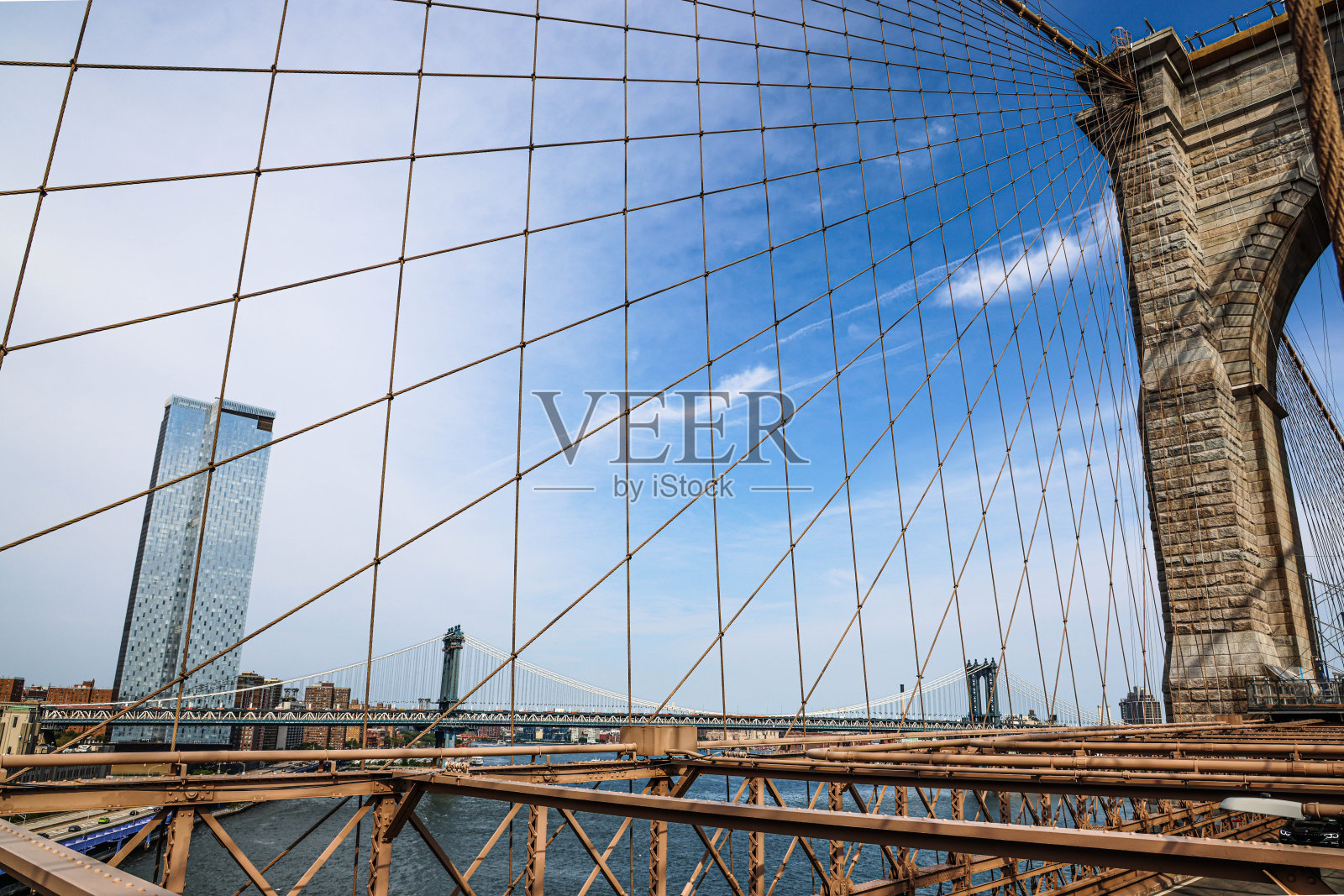 布鲁克林大桥照片摄影图片