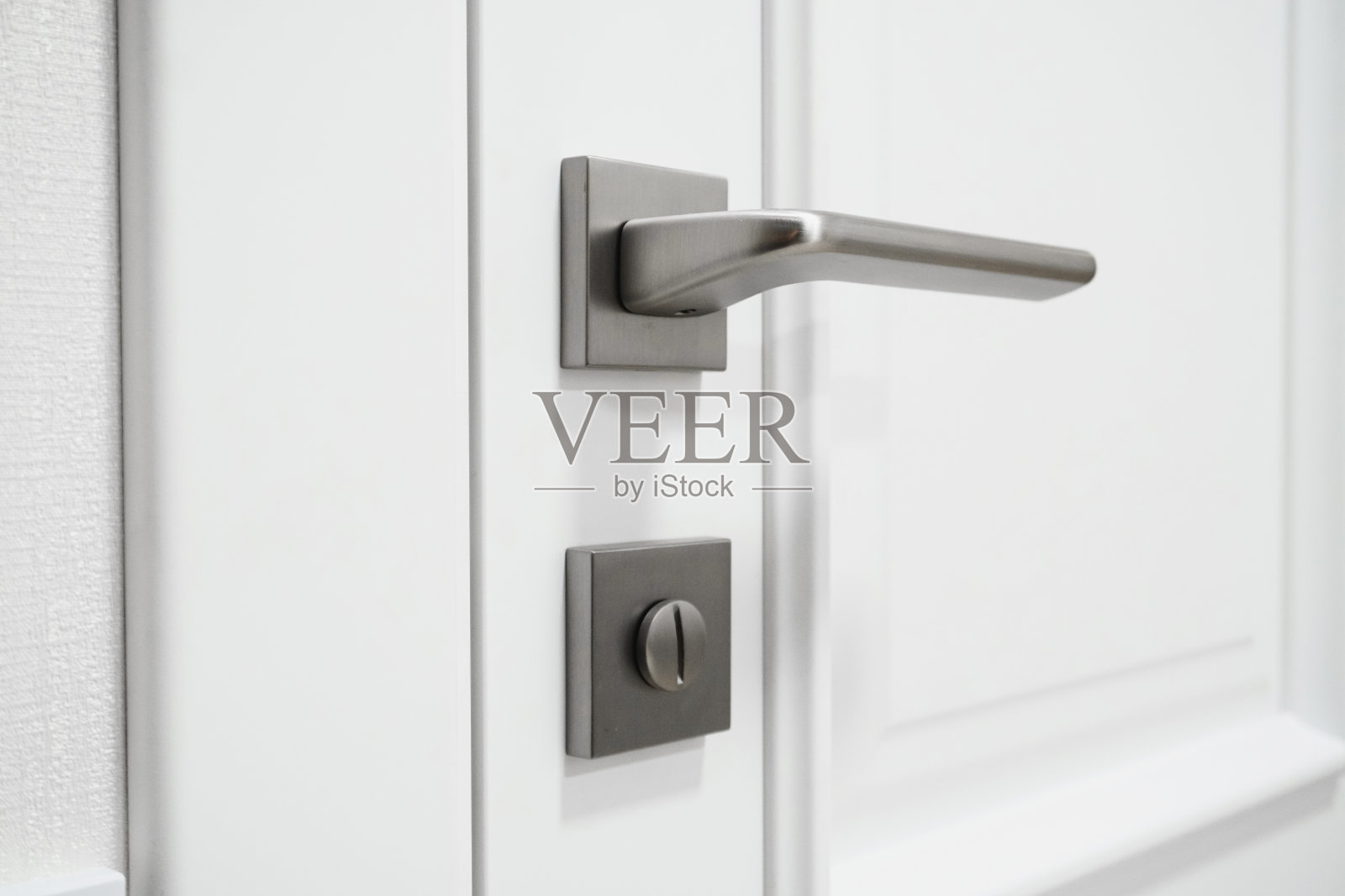 带锁金属把手照片摄影图片