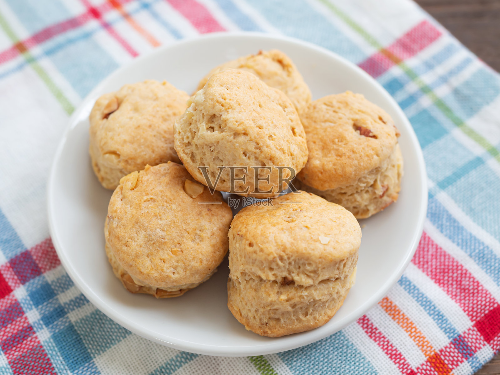 螺母烤饼照片摄影图片