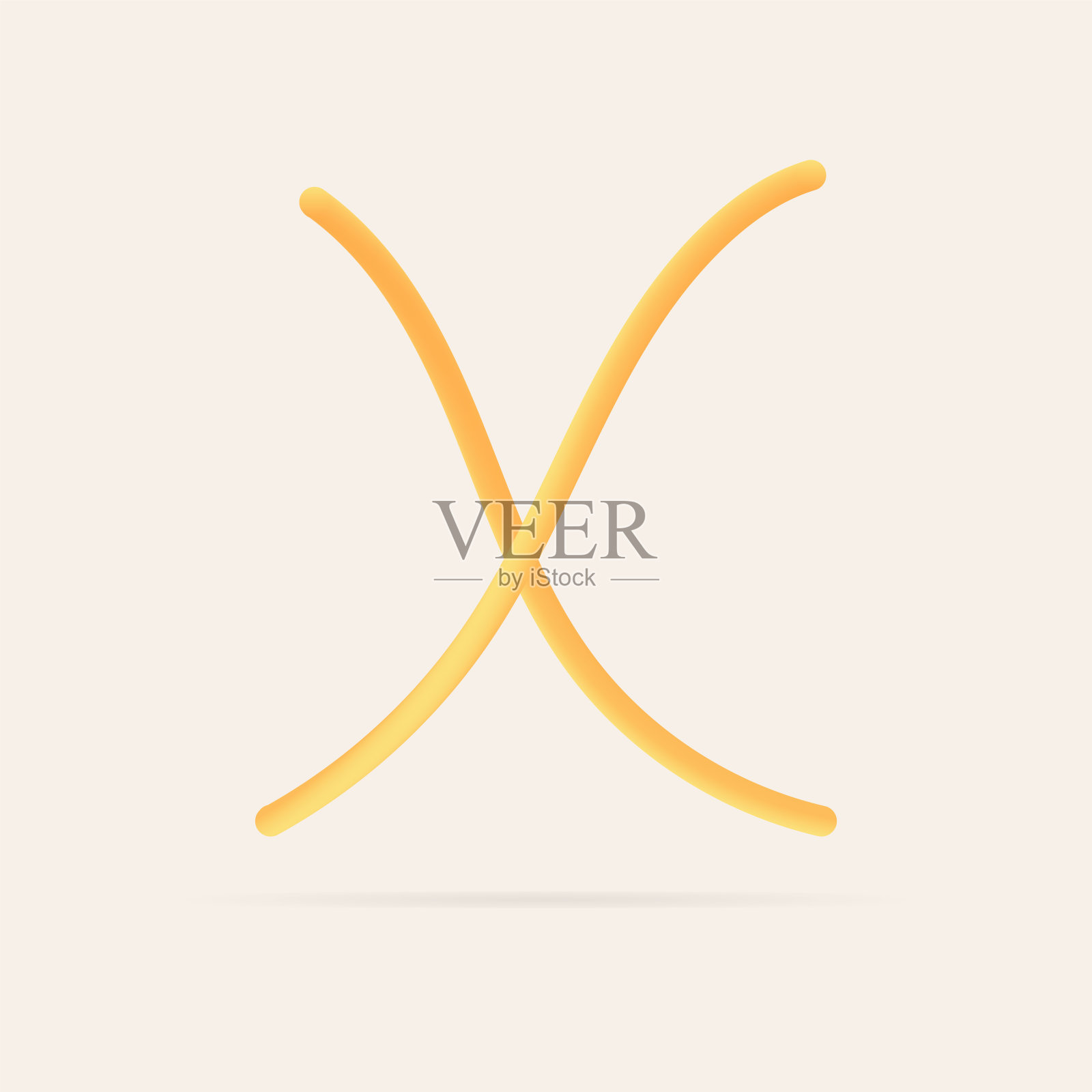 W字母意大利面设计。矢量手绘逼真的食物字体。孤立的意大利面食为美味的海报,餐厅身份,美食元素和更多设计元素图片