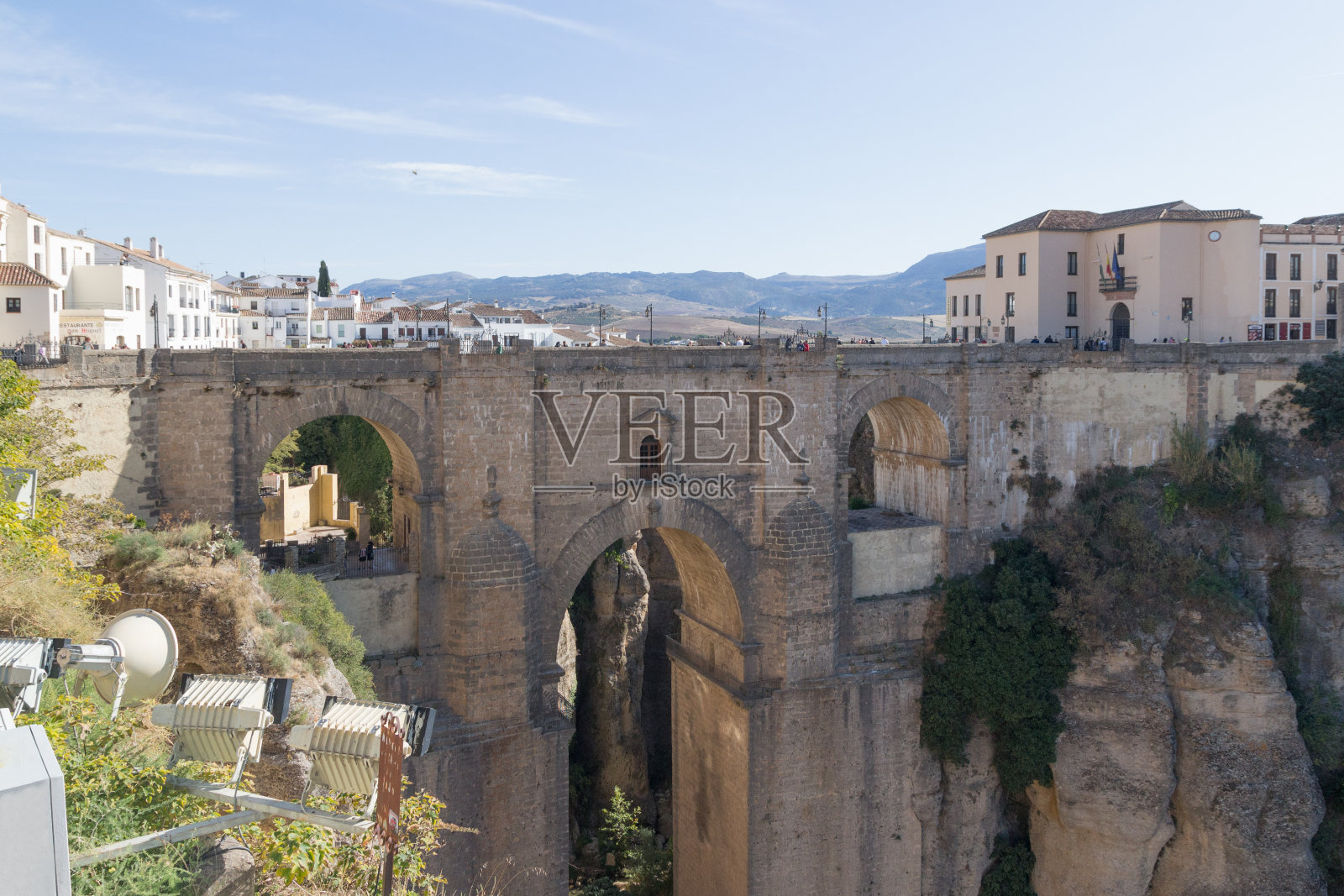 隆达的新桥照片摄影图片