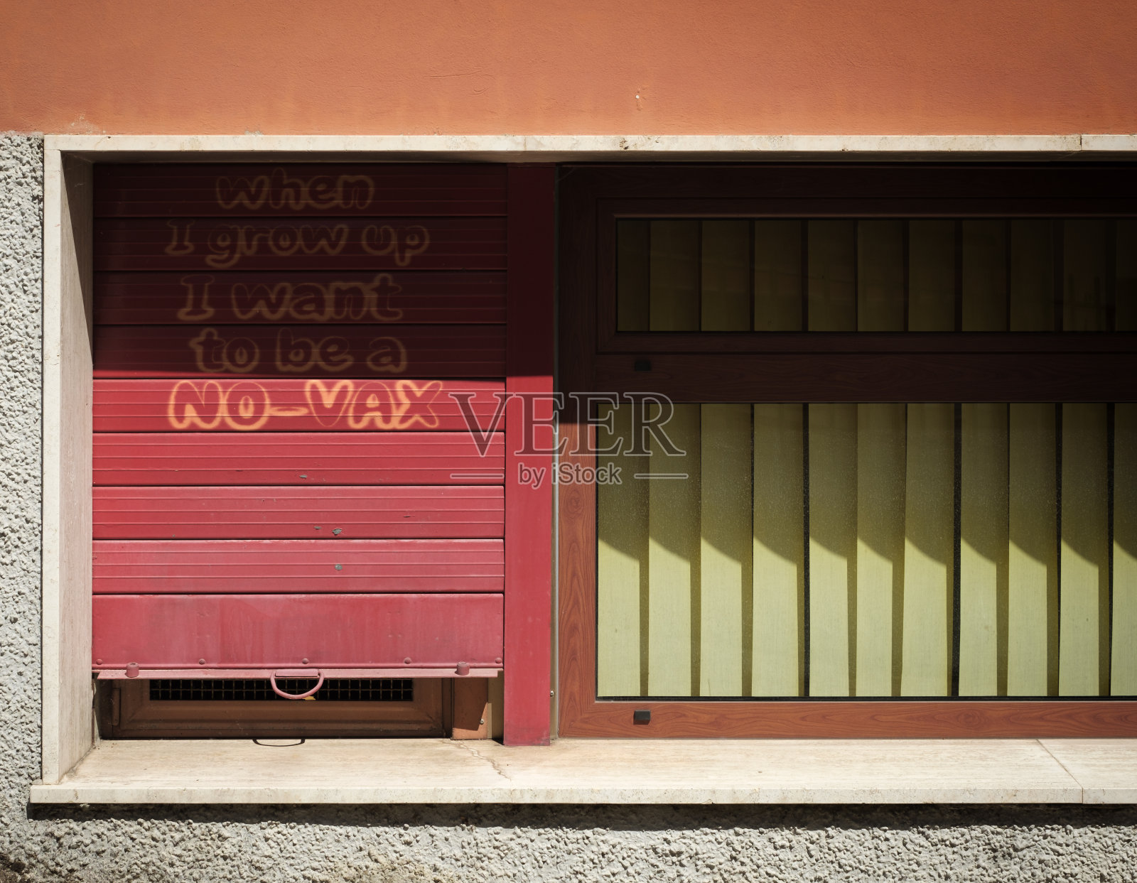 等我长大了,我想成为一个无疫苗的人照片摄影图片