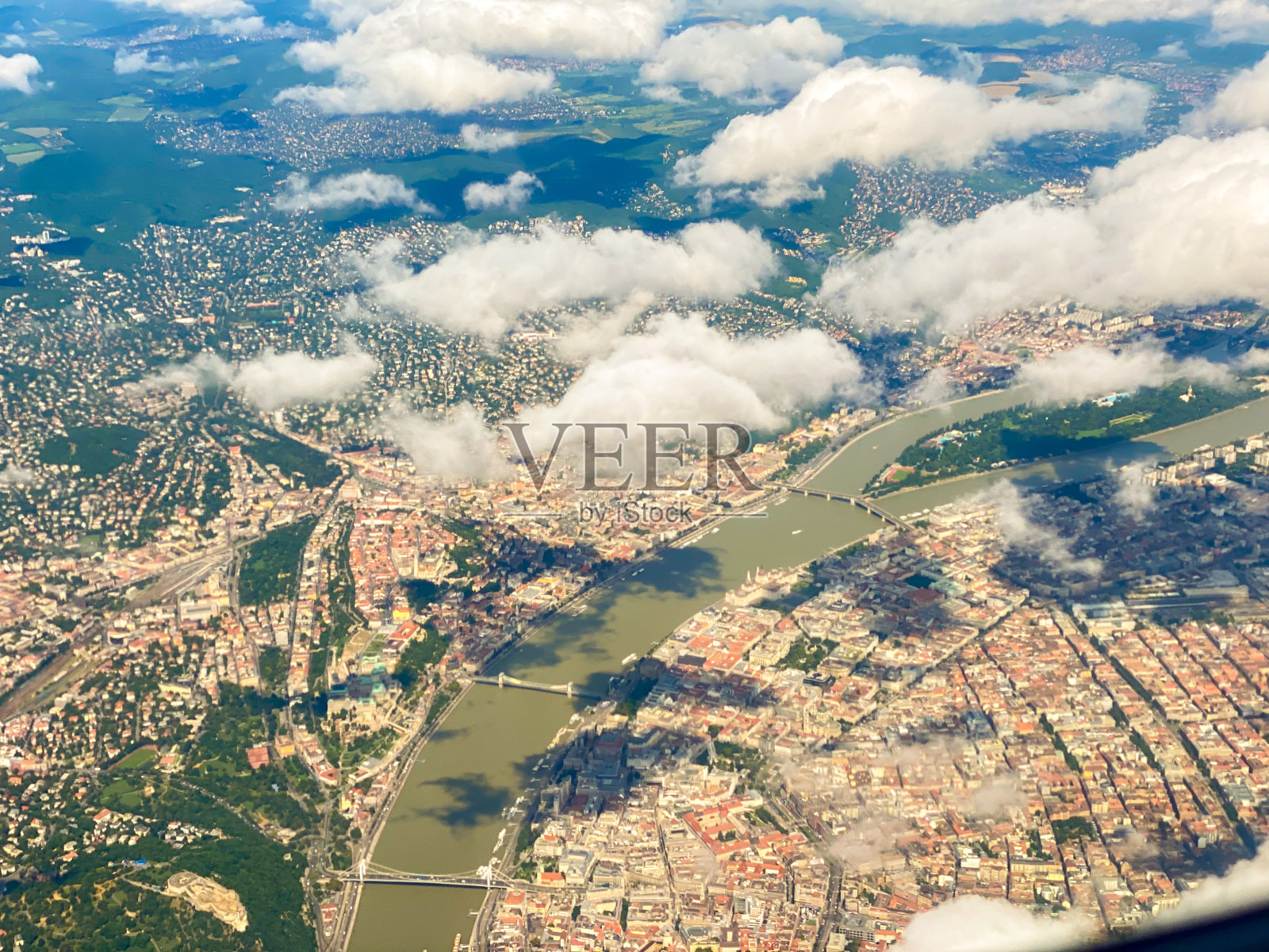 空中视野照片摄影图片