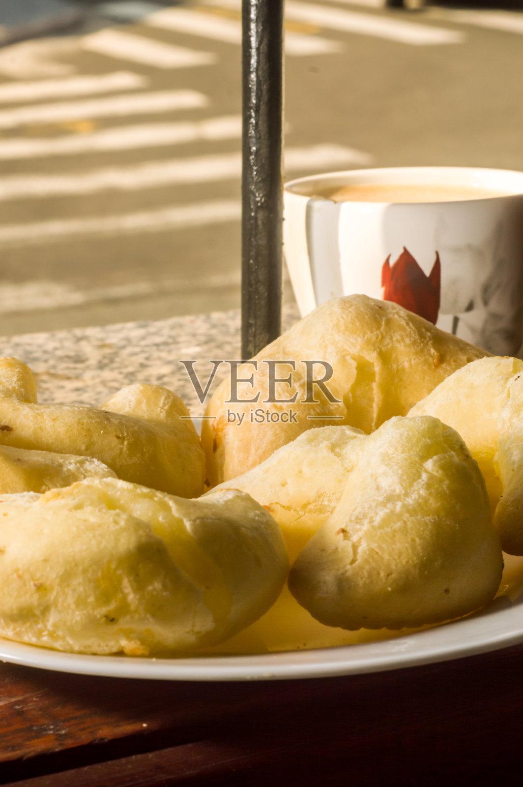 巴西奶酪面包,有复印空间照片摄影图片